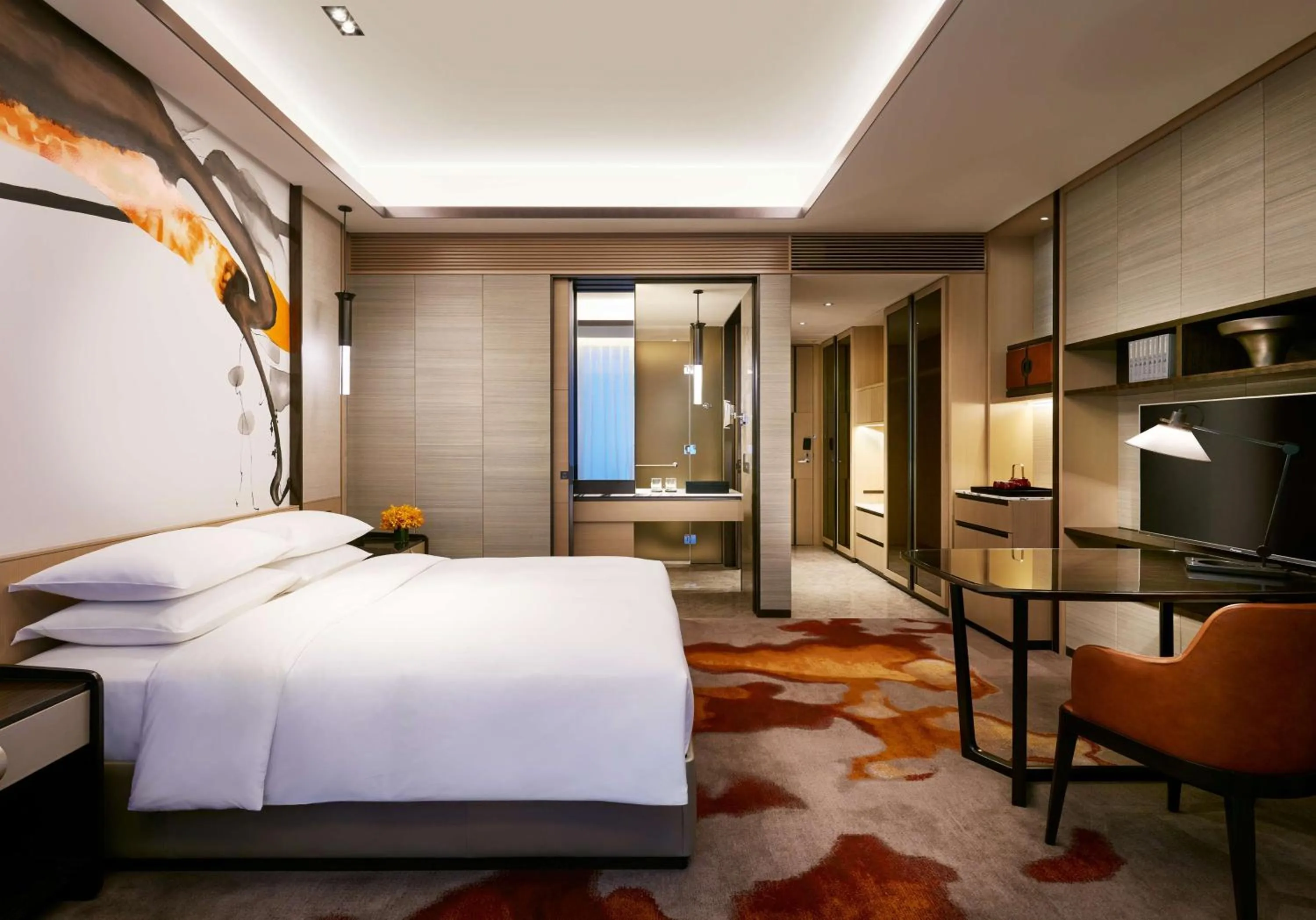 Photo of the whole room, Bed in Hyatt Regency Wuxi