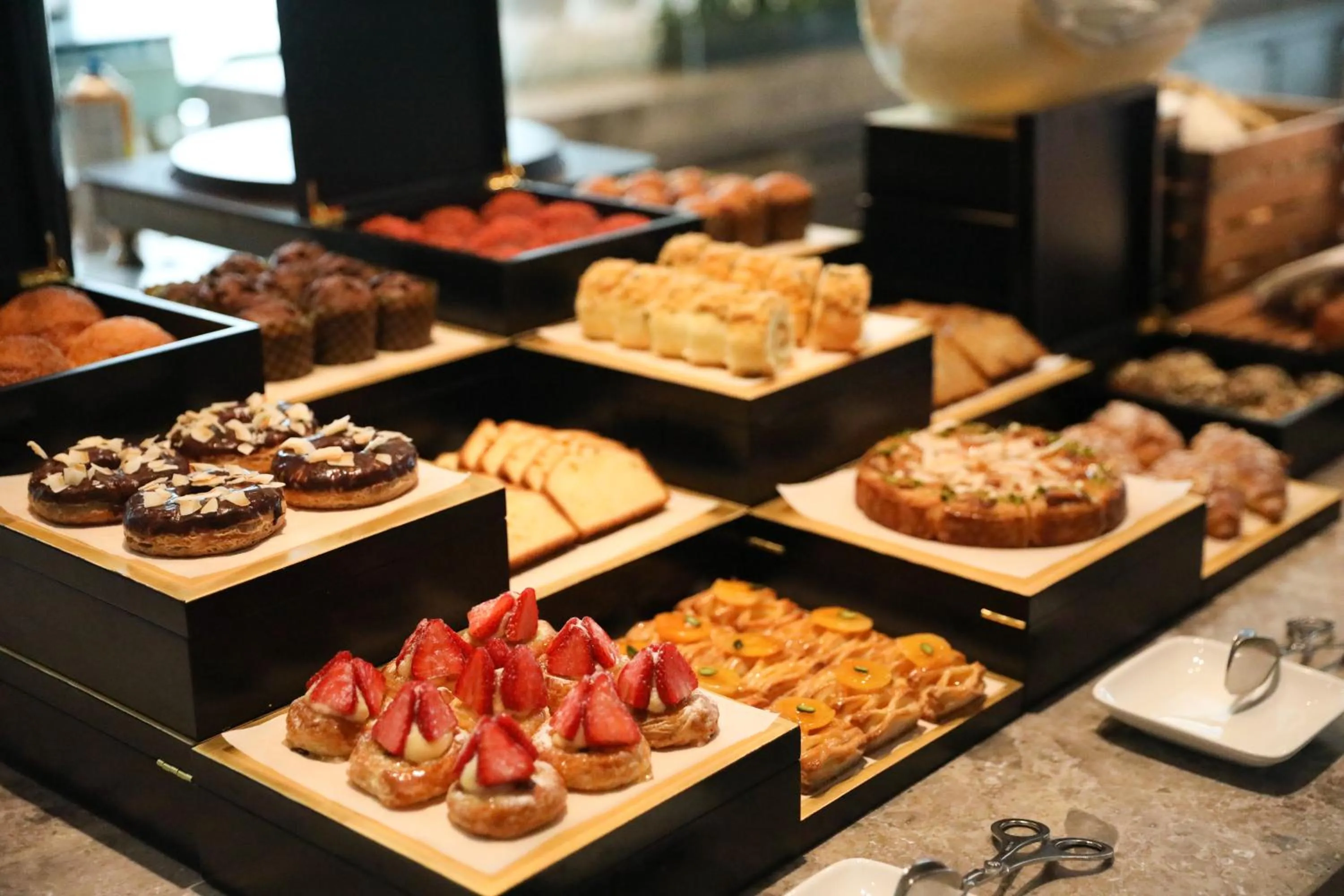 Buffet breakfast in Hyatt Regency Wuxi