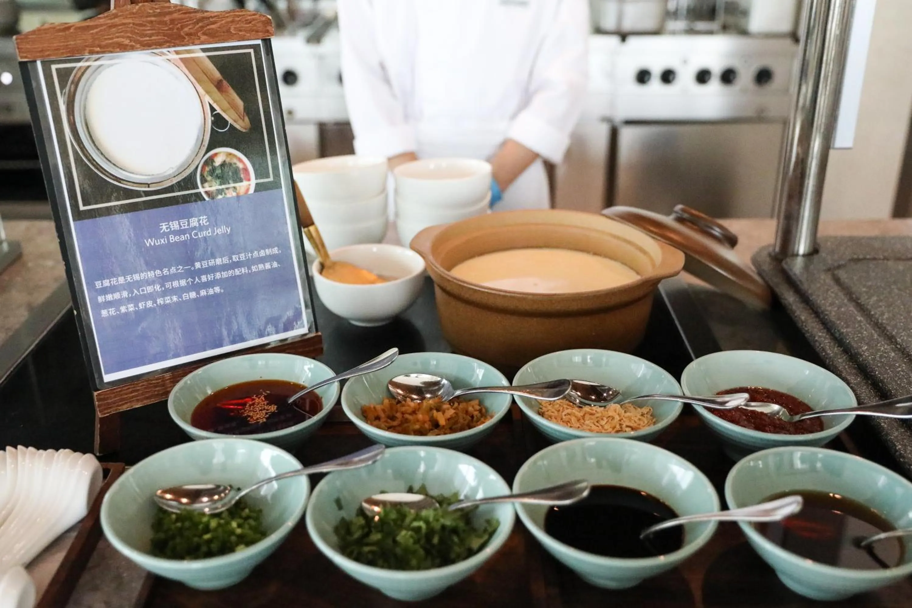 Buffet breakfast in Hyatt Regency Wuxi