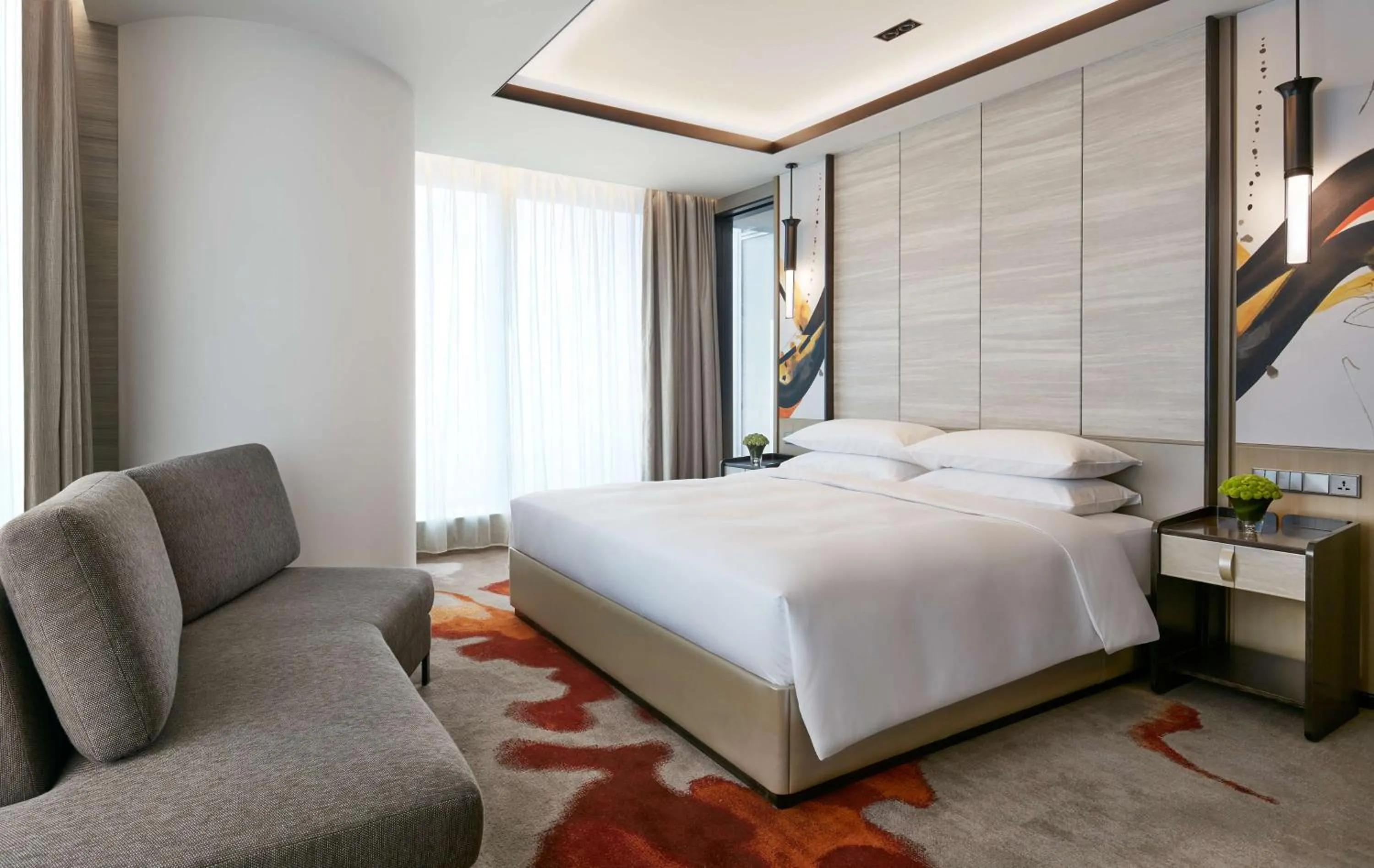 Photo of the whole room, Bed in Hyatt Regency Wuxi