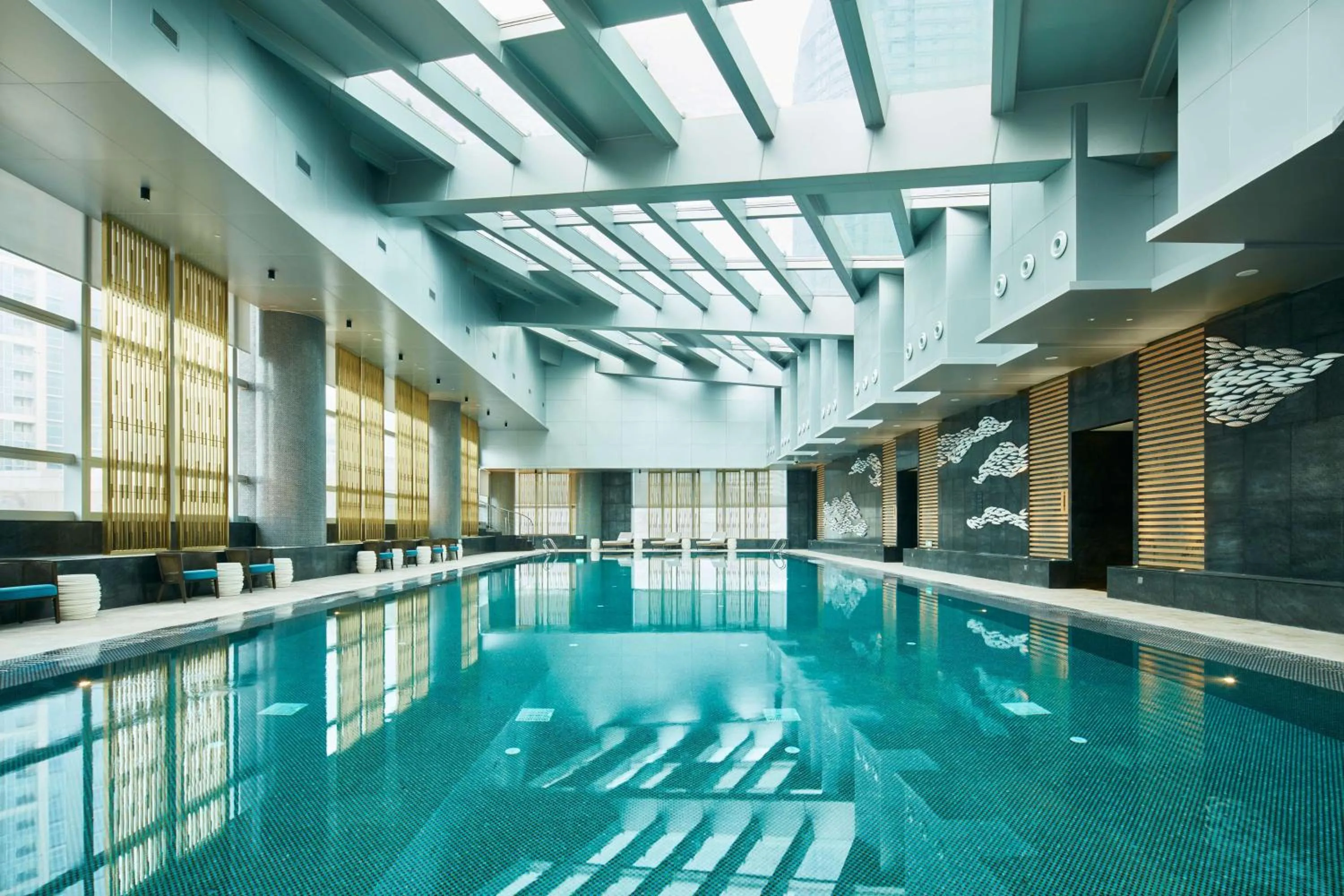 Pool view in Hyatt Regency Wuxi