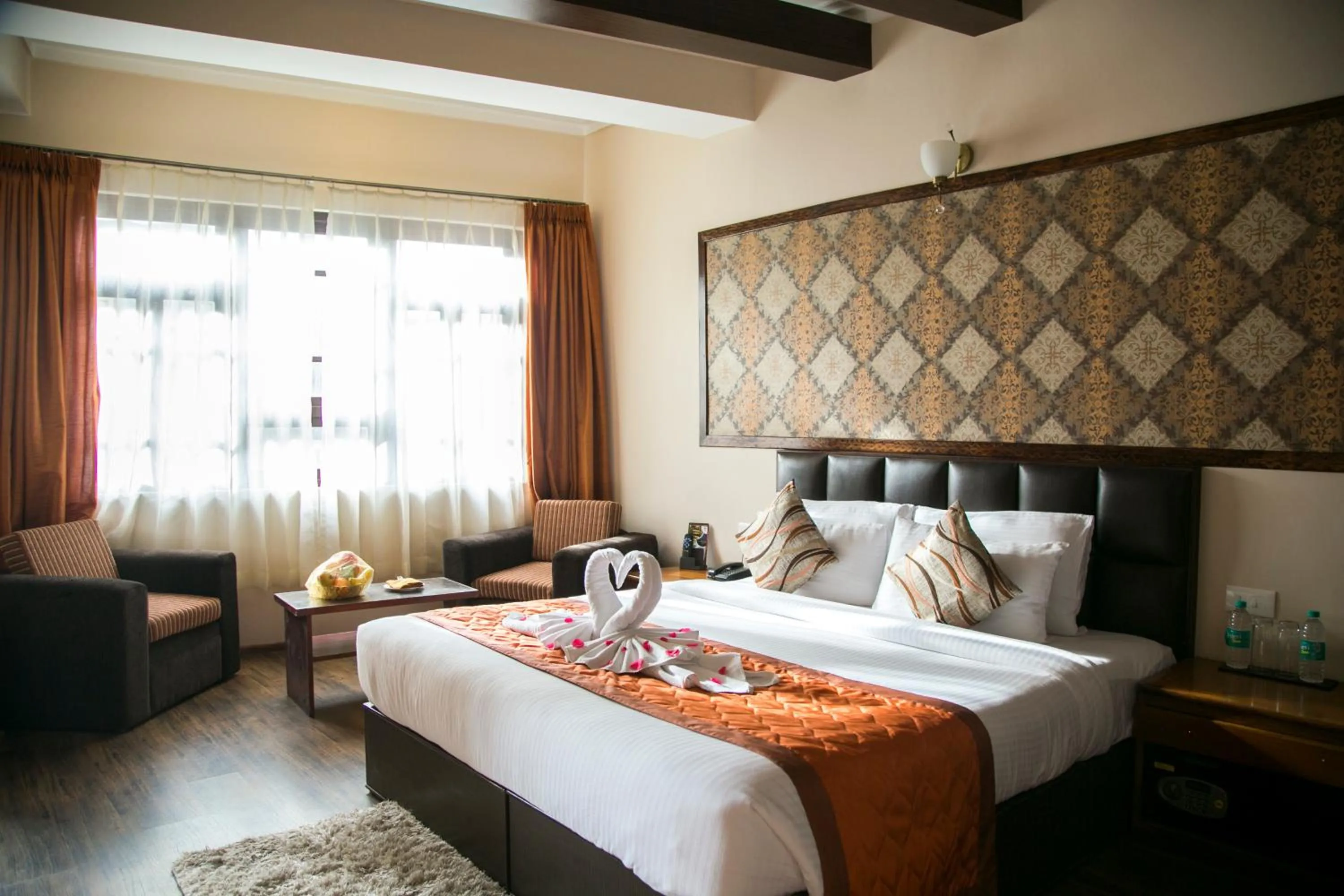 Bedroom, Bed in New Orchid Lords Inn Gangtok