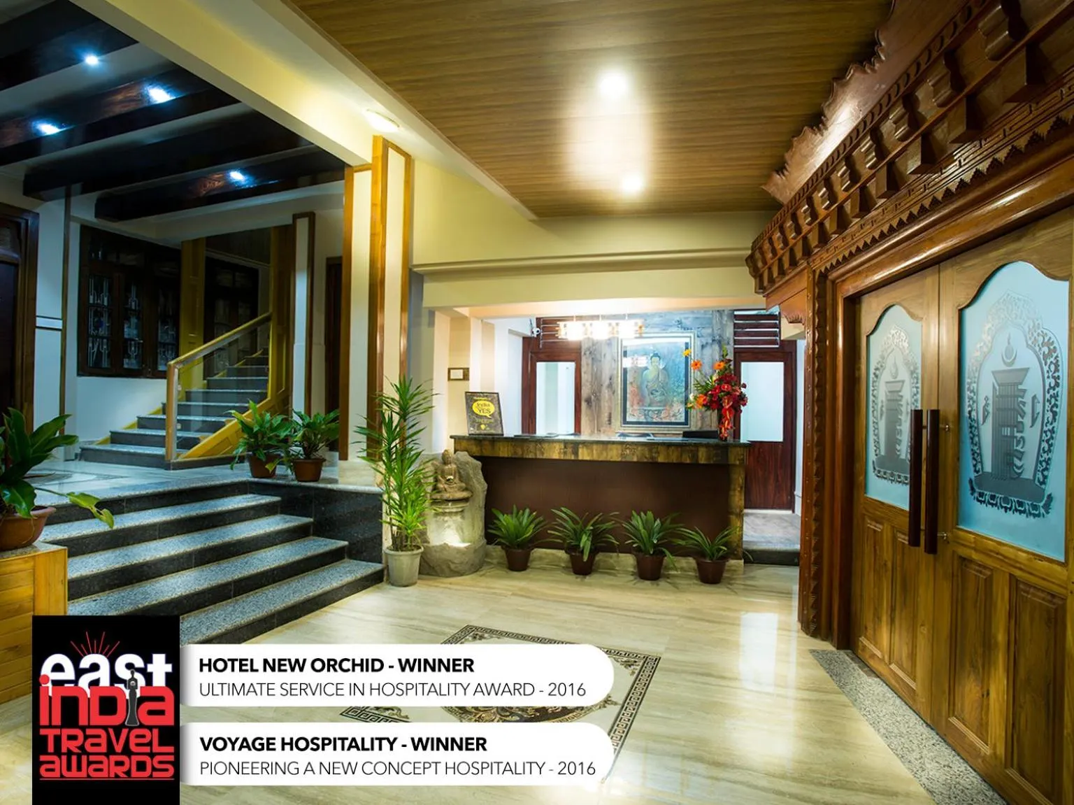 Area and facilities in New Orchid Lords Inn Gangtok