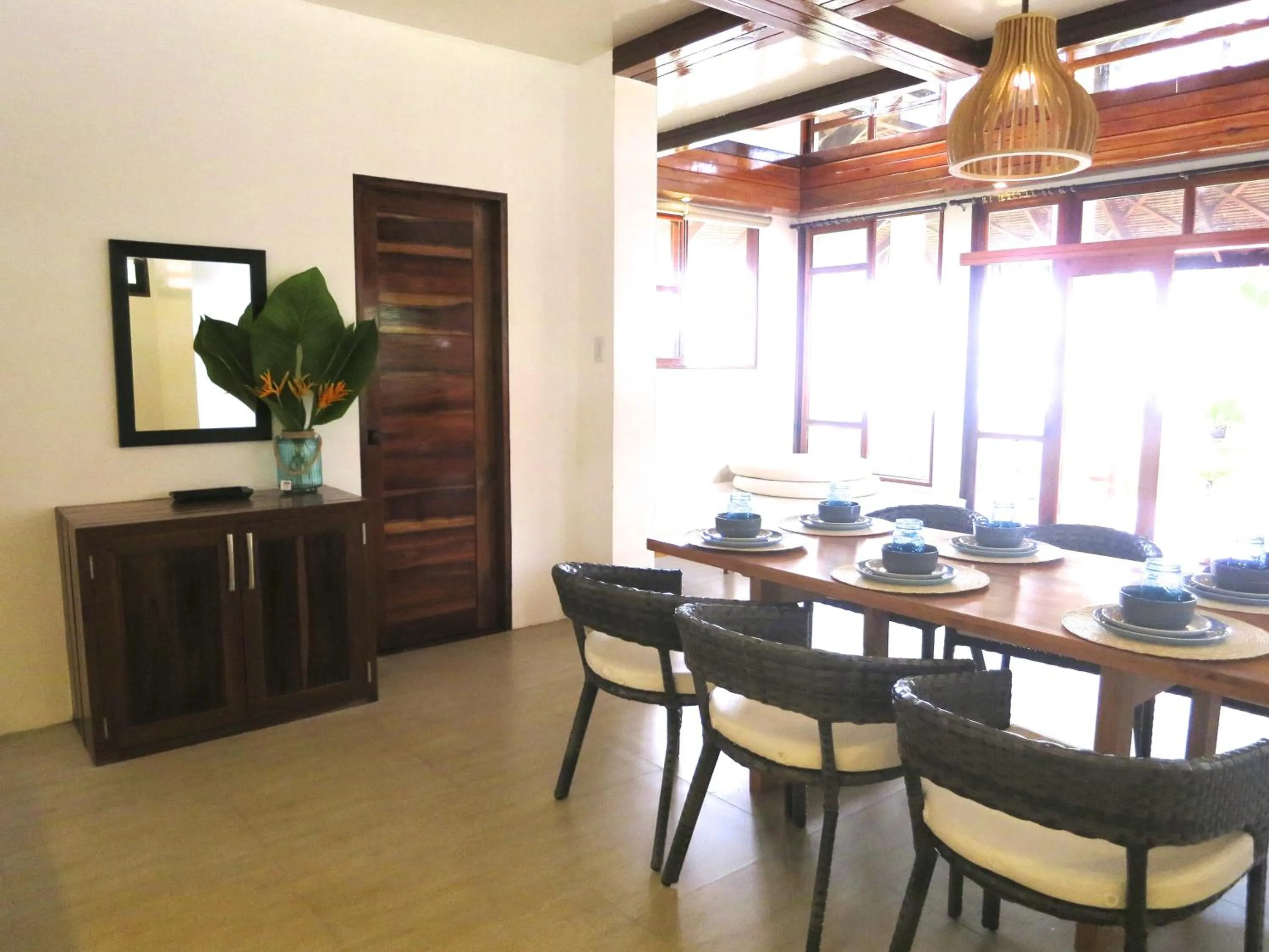 Kitchen or kitchenette in Sandy Feet Siargao