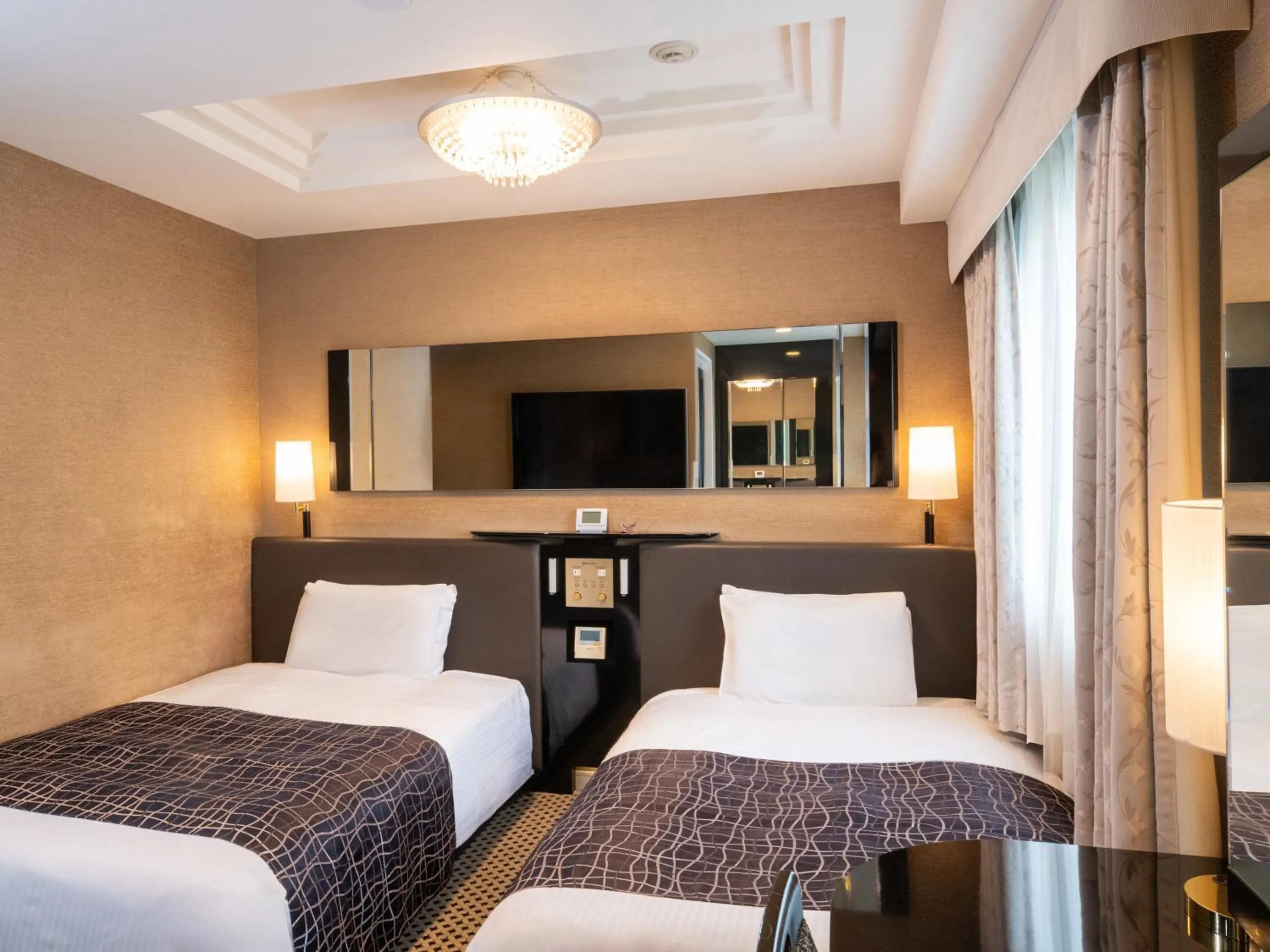 Bed in APA Hotel Ueno Ekikita