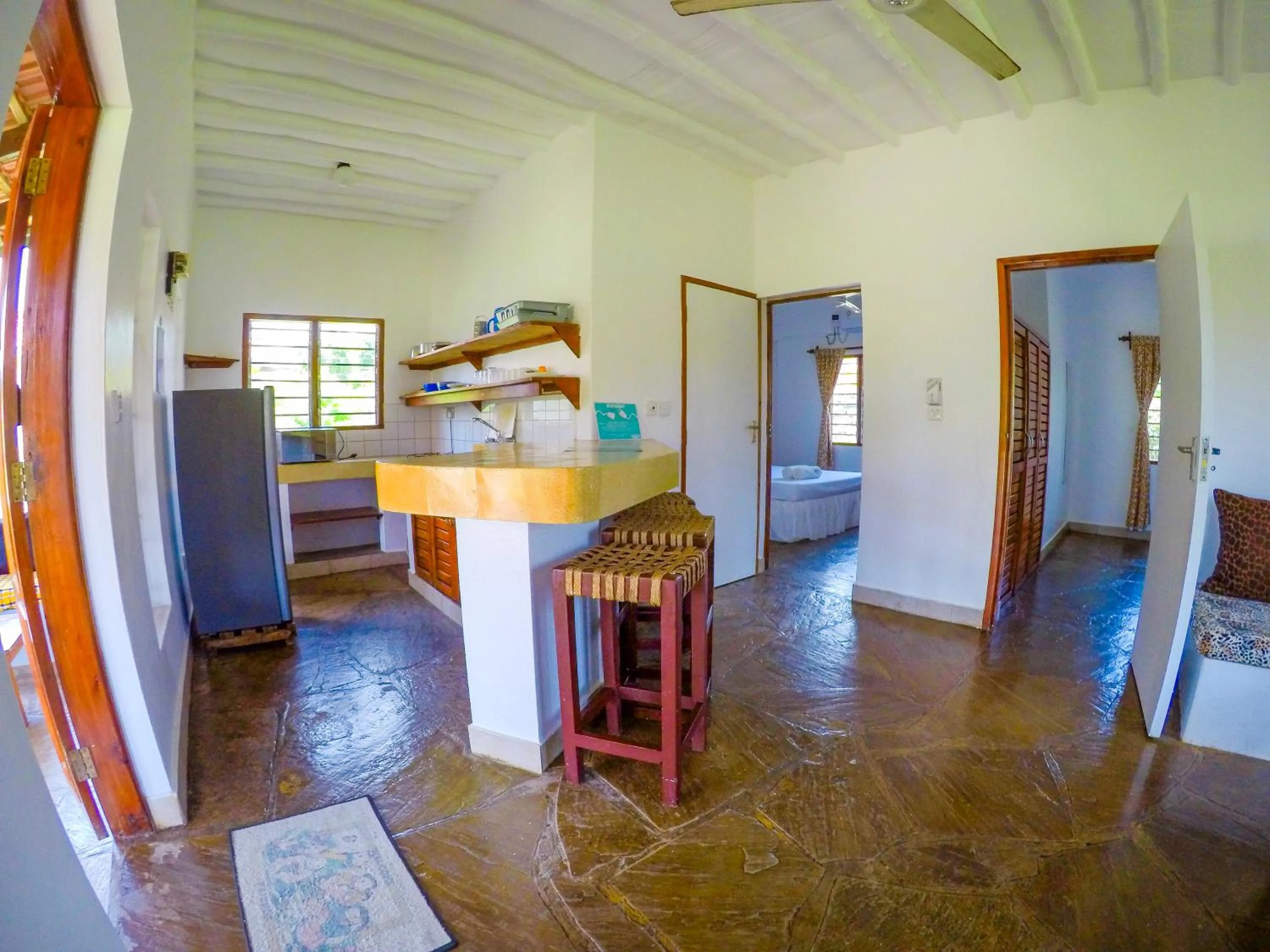 Kitchen or kitchenette in Doric Cottages Diani