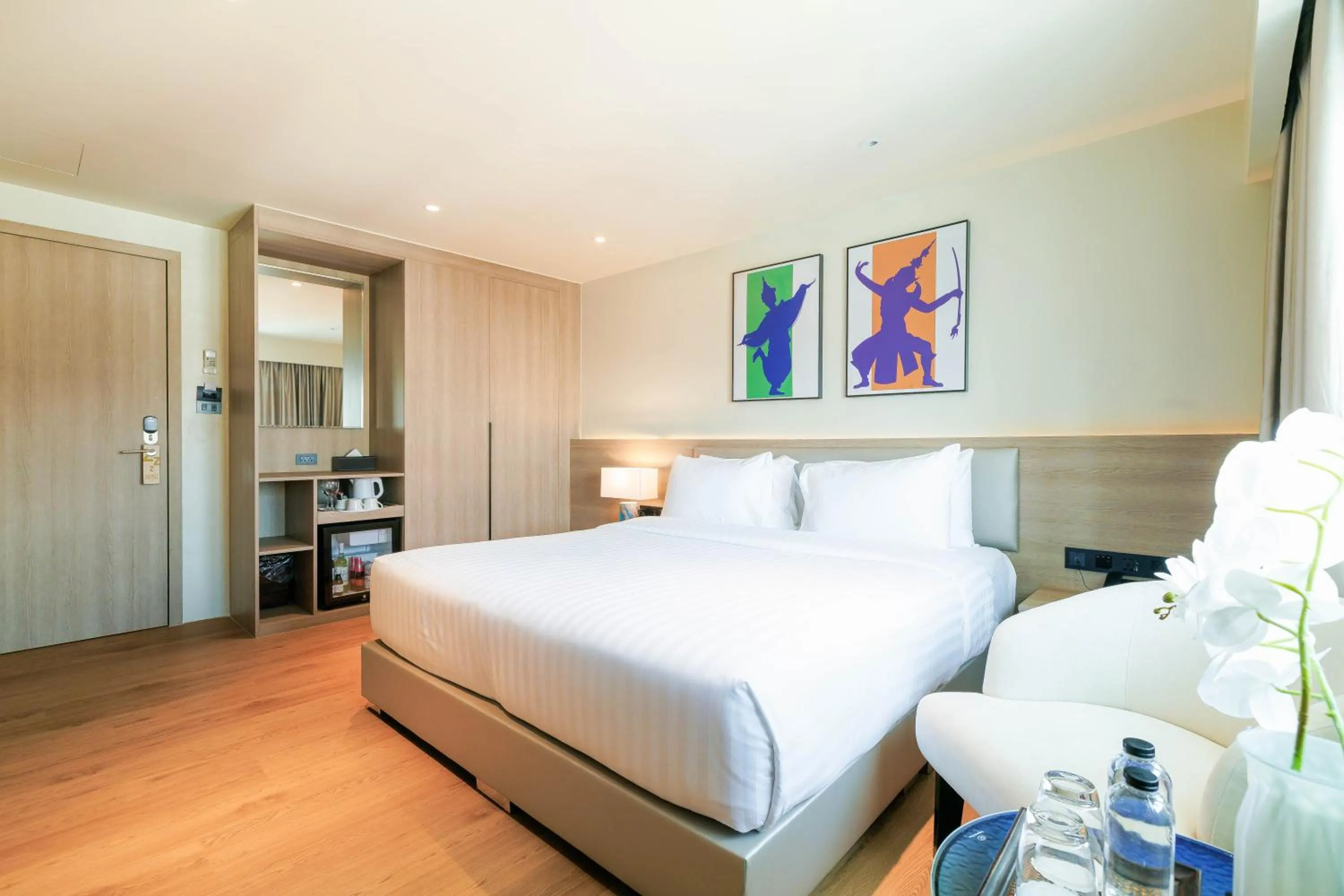 Bed in The One Bay Breeze