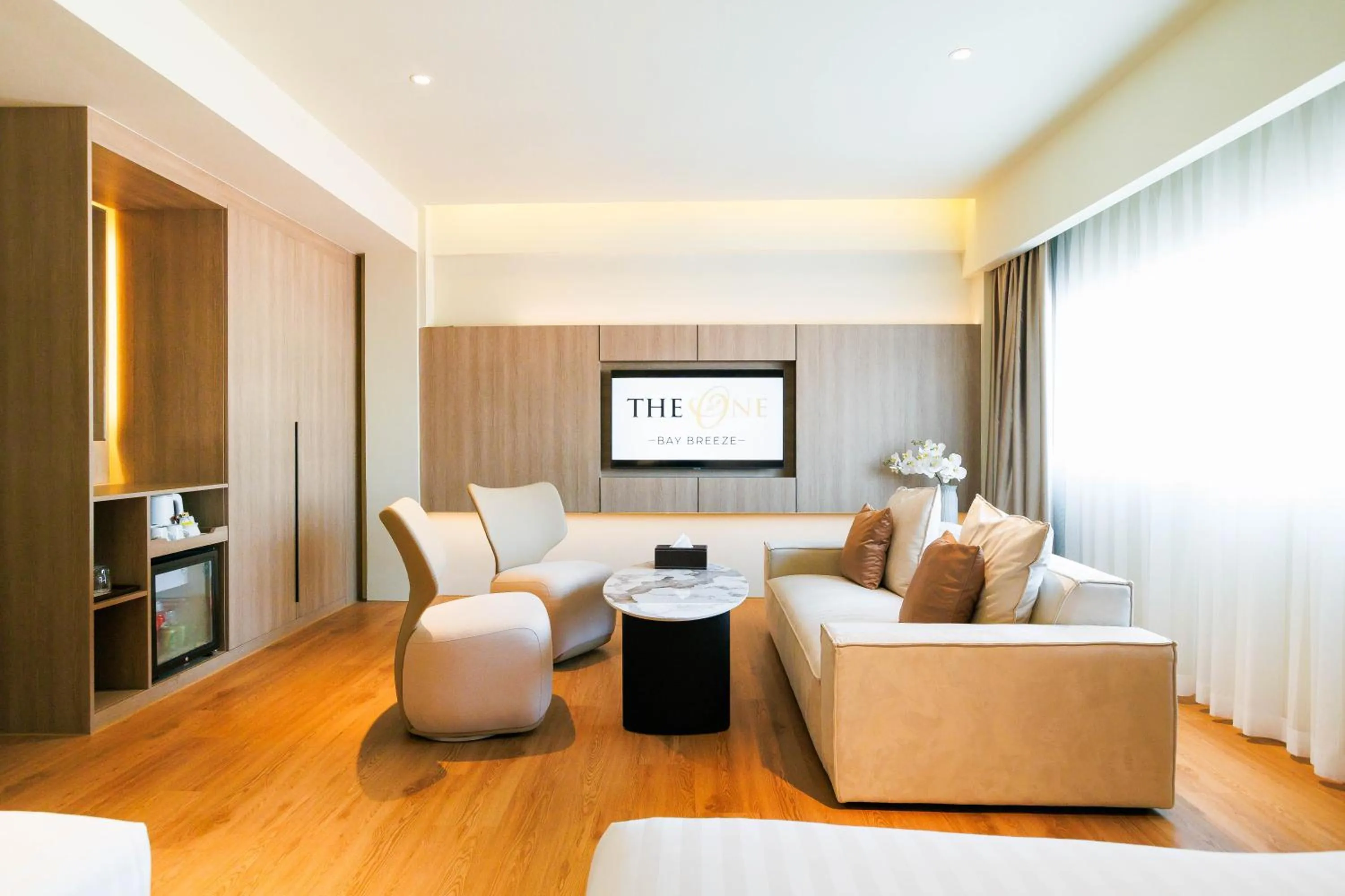 Bed in The One Bay Breeze