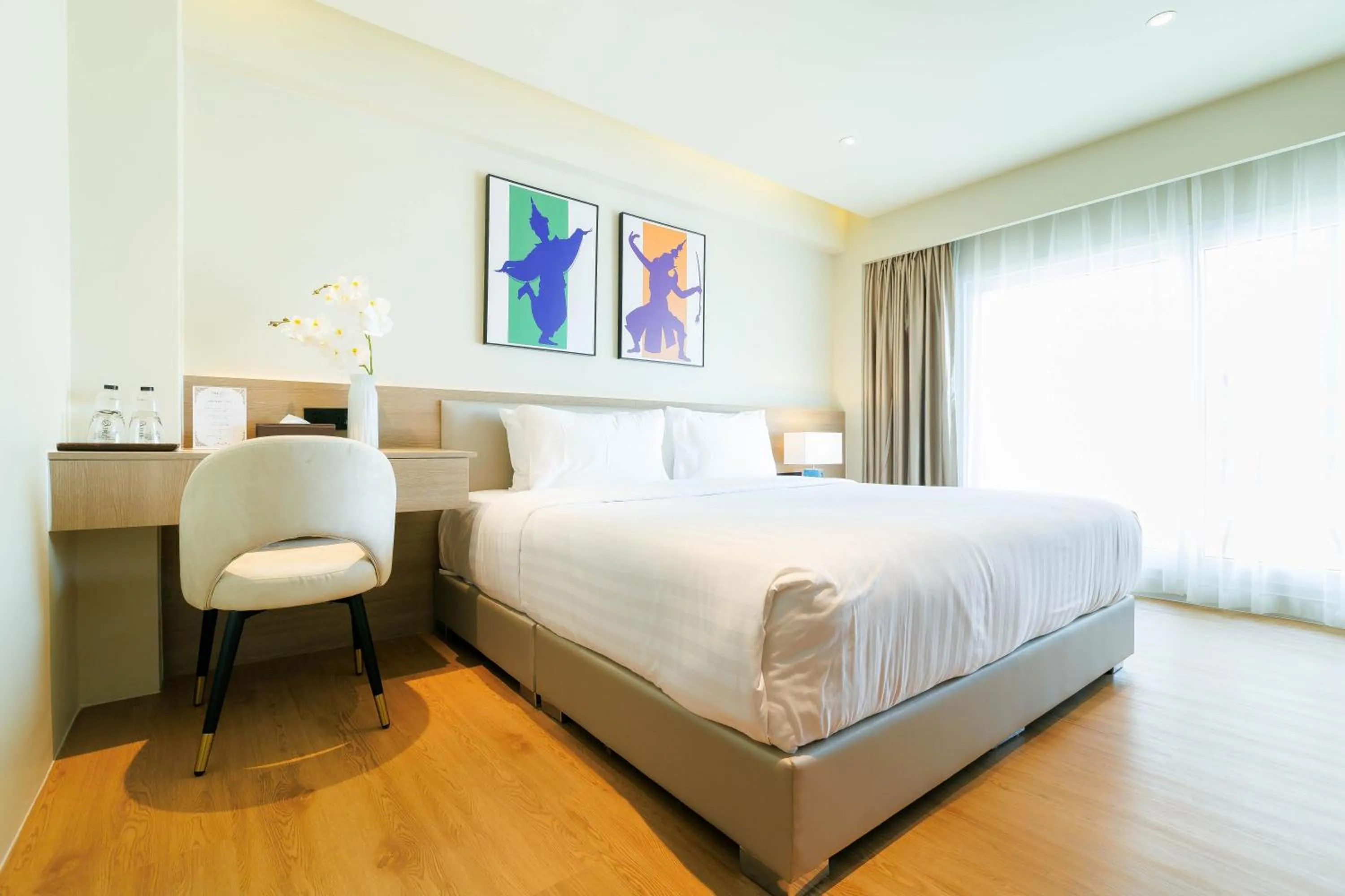 Bed in The One Bay Breeze