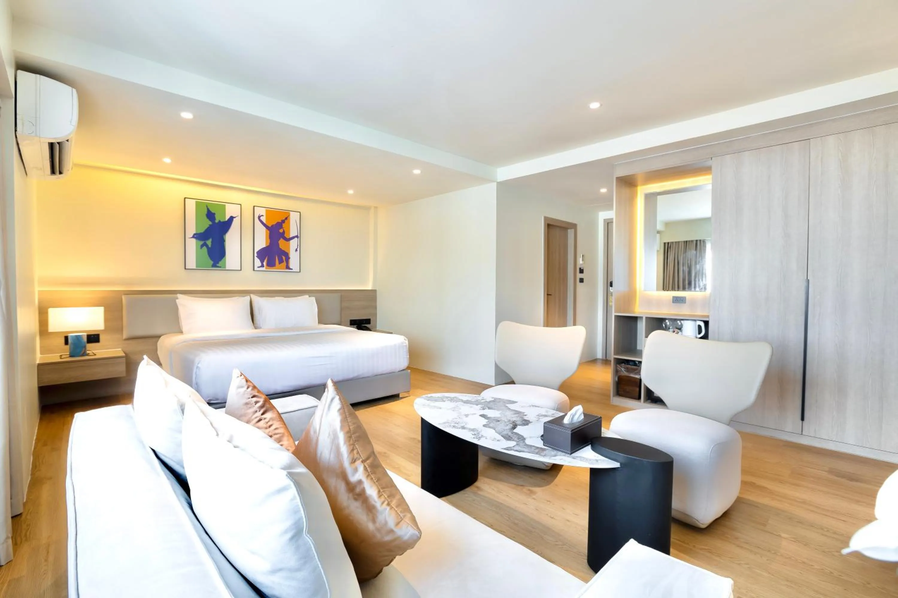 Bed in The One Bay Breeze