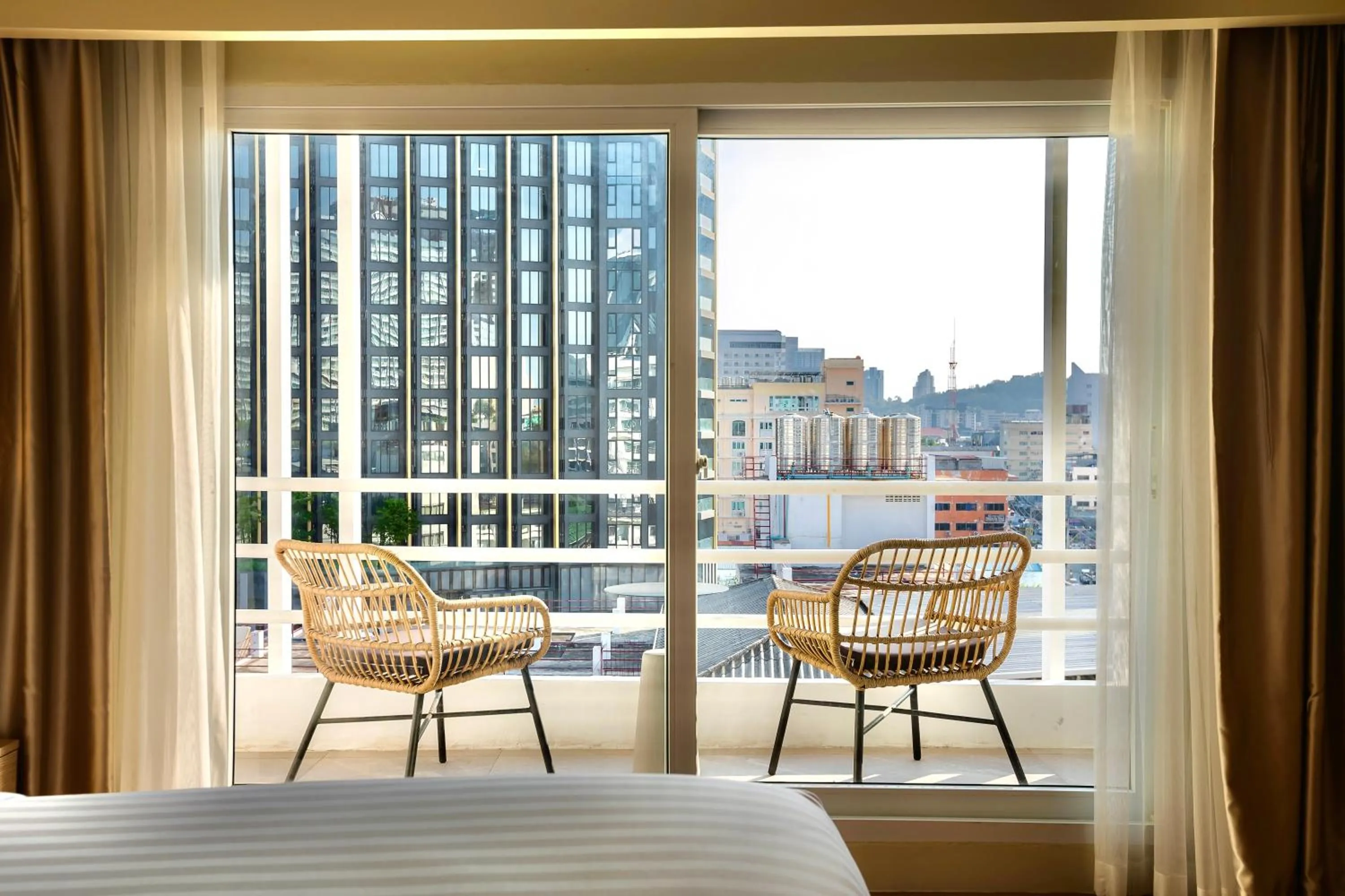 Bed in The One Bay Breeze