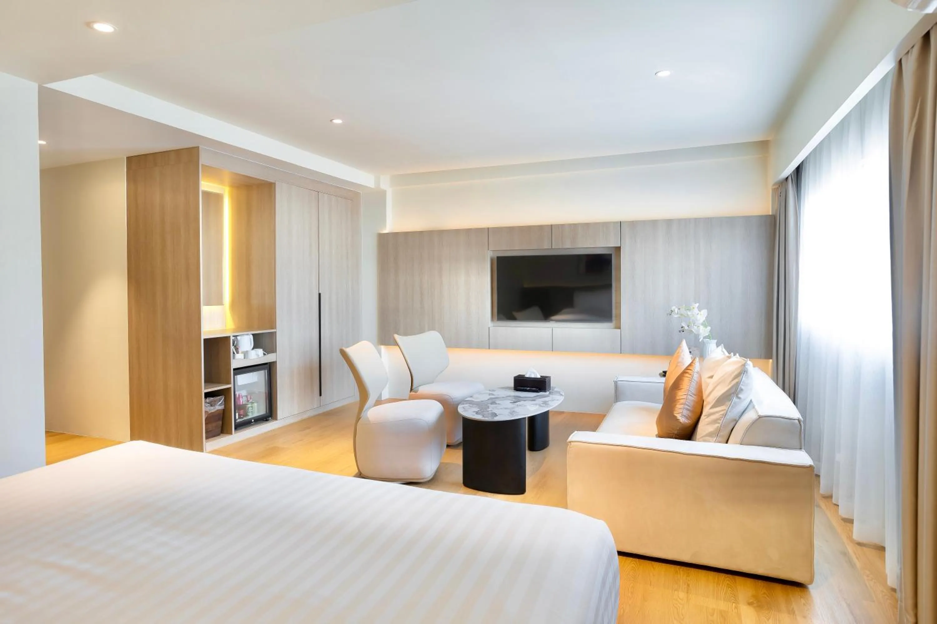 Bed in The One Bay Breeze