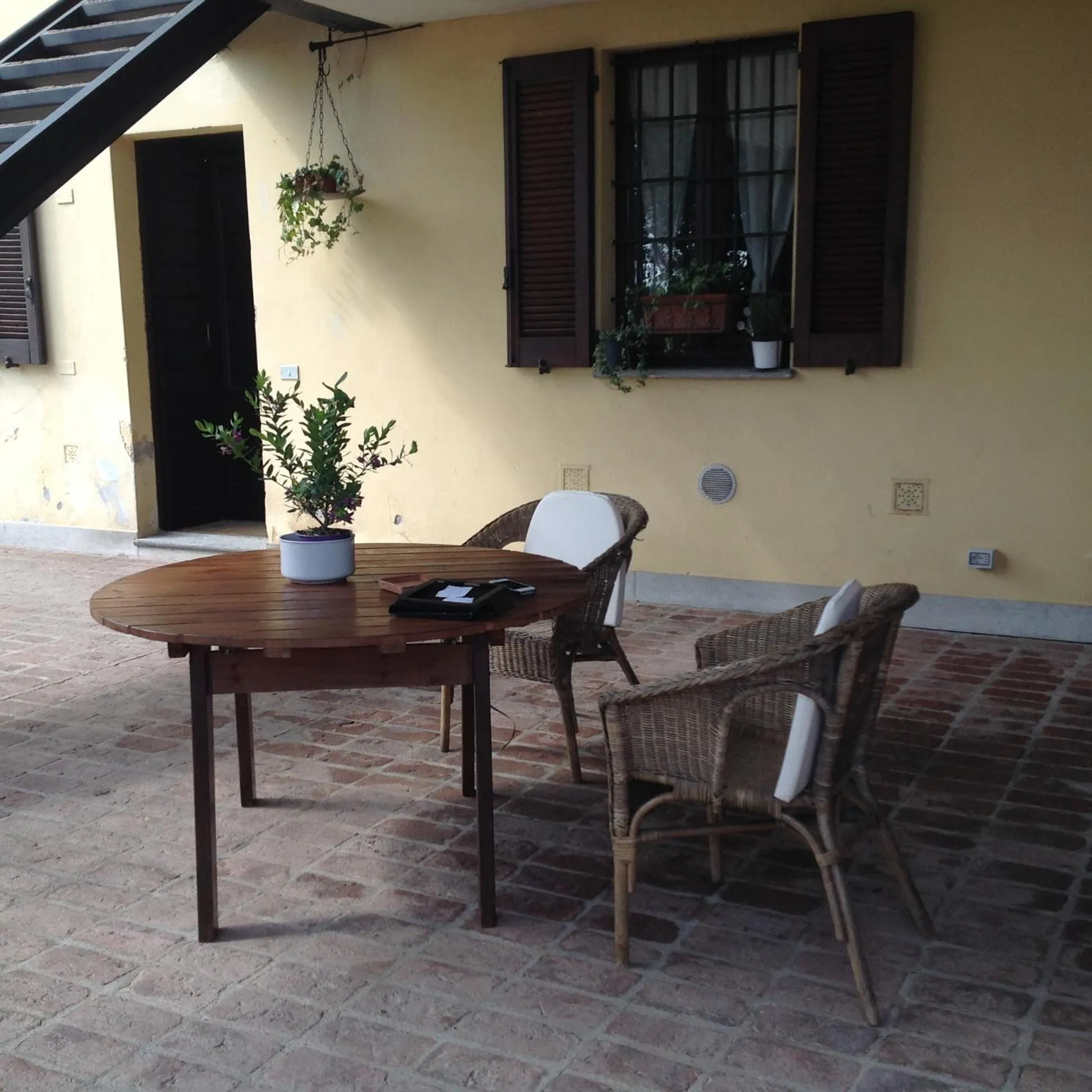 Patio in Agriturismo La Morosina