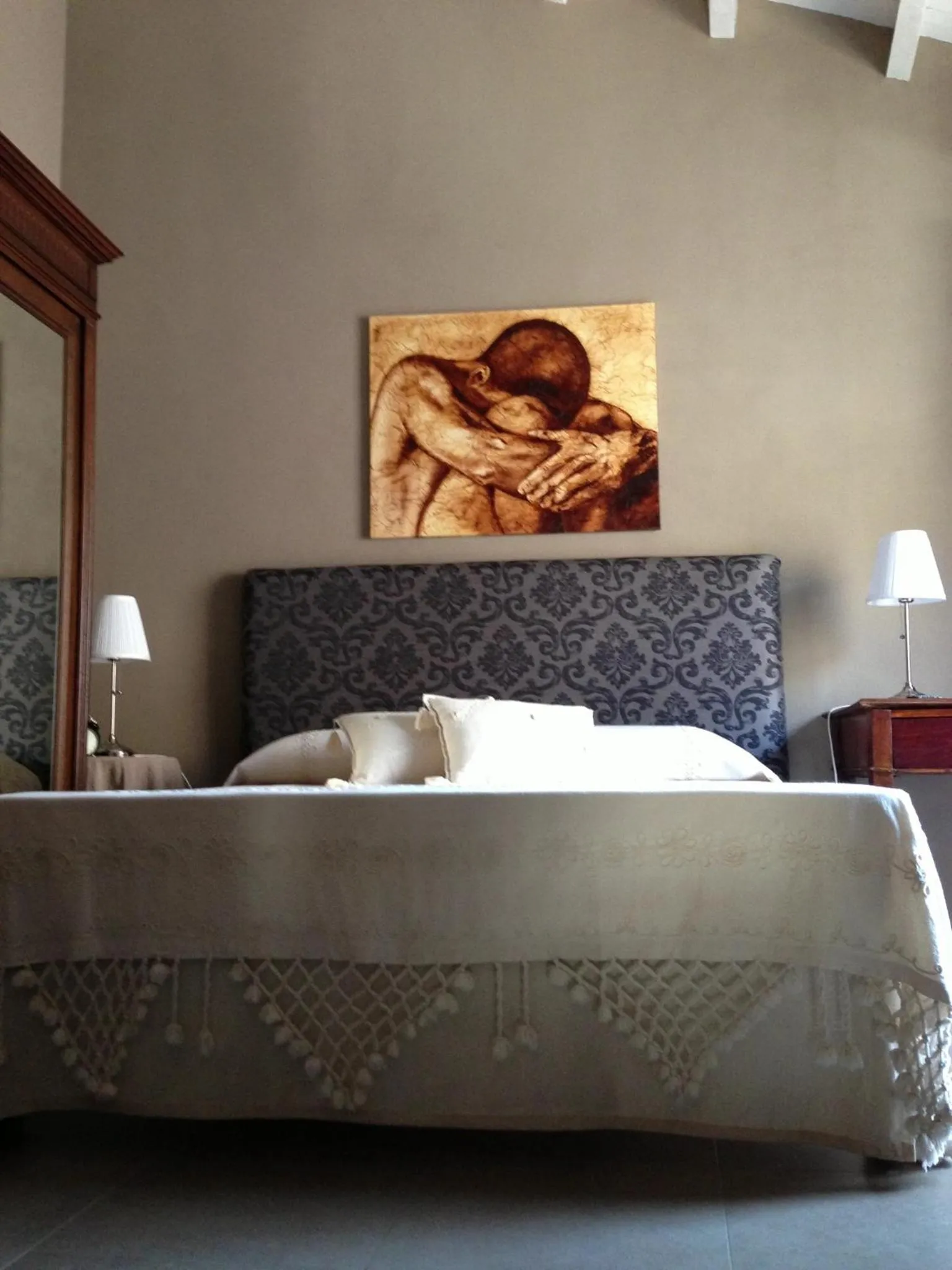 Bedroom, Bed in B&B Mugnos Charme Living