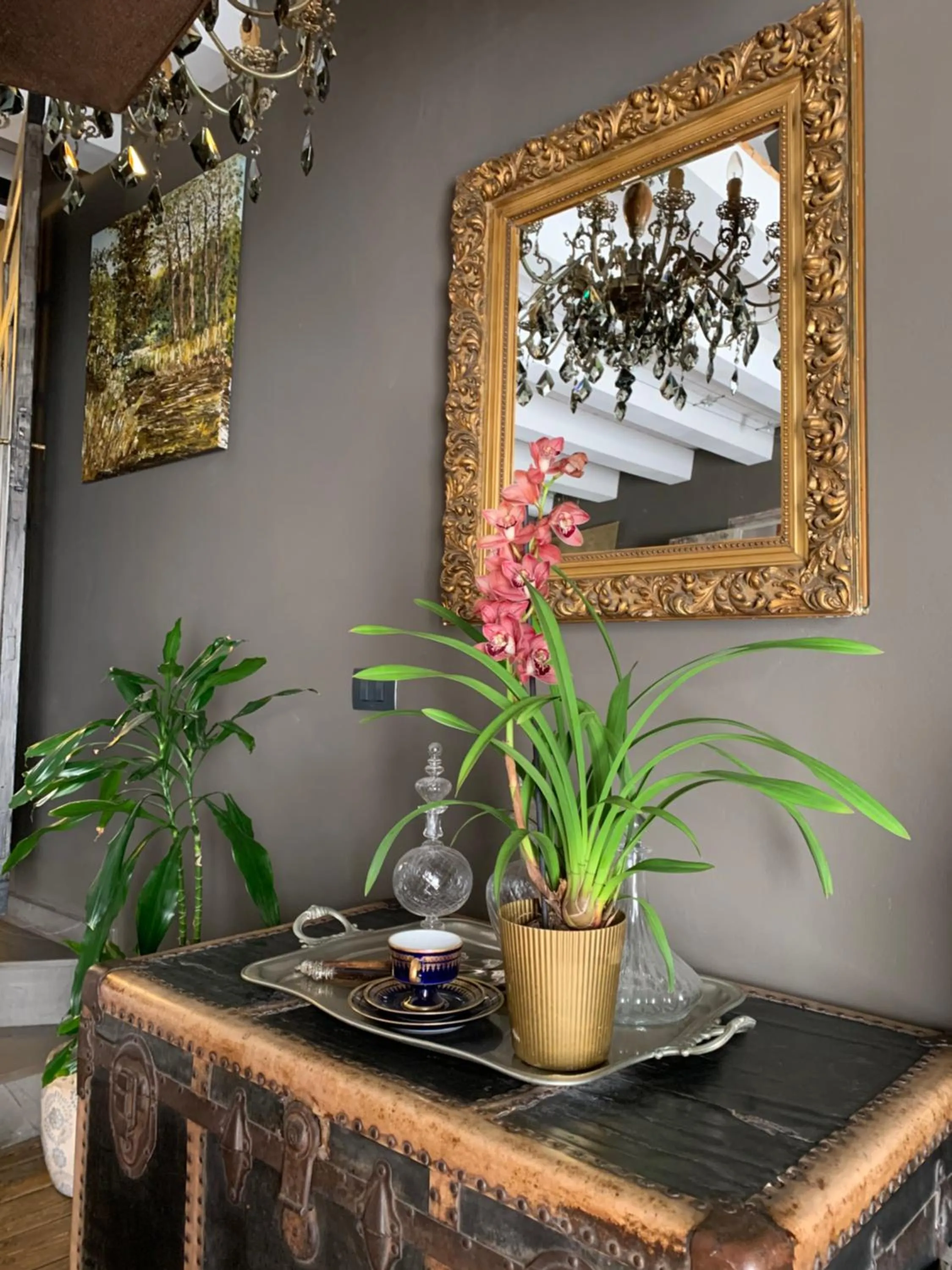 Decorative detail in B&B Mugnos Charme Living