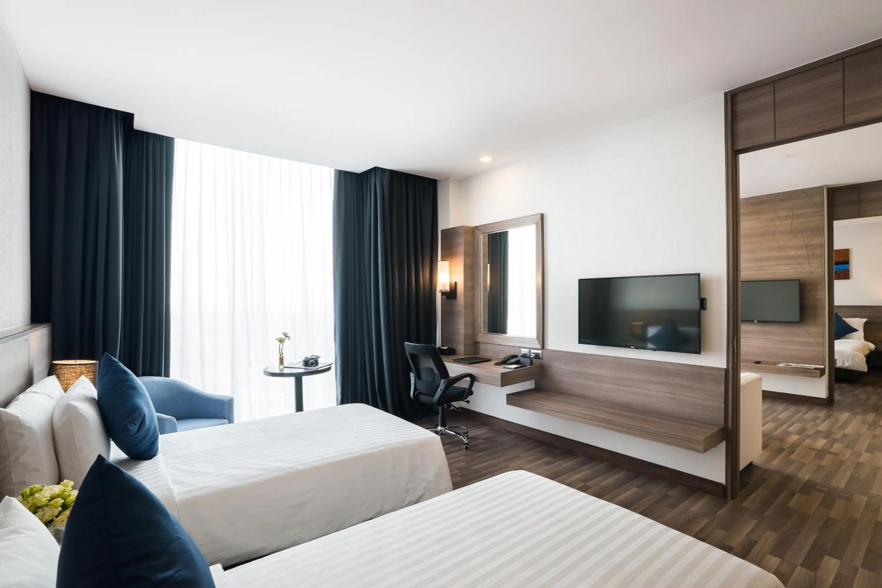 Photo of the whole room, Bed in Best Western Plus Wanda Grand Hotel