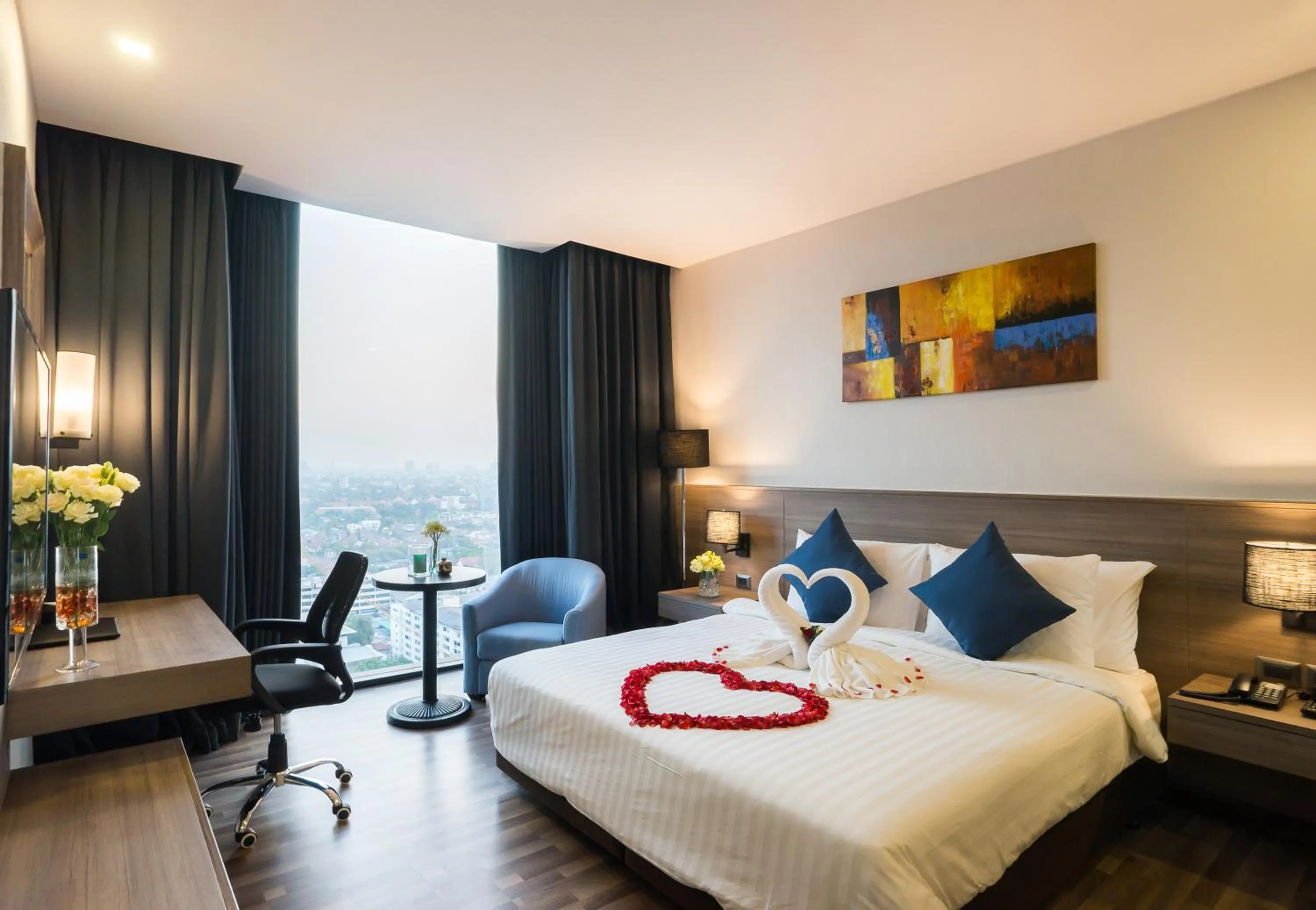 Bedroom, Bed in Best Western Plus Wanda Grand Hotel