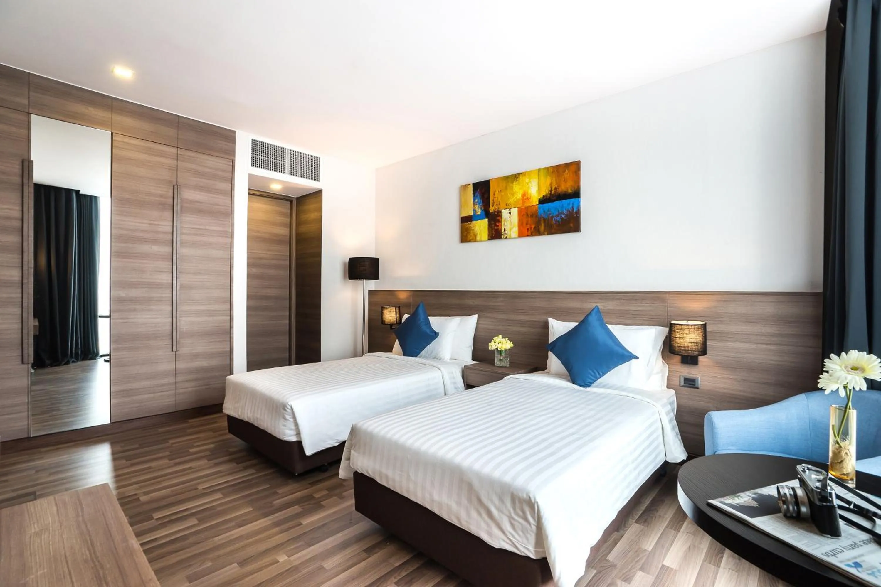 Bed in Best Western Plus Wanda Grand Hotel