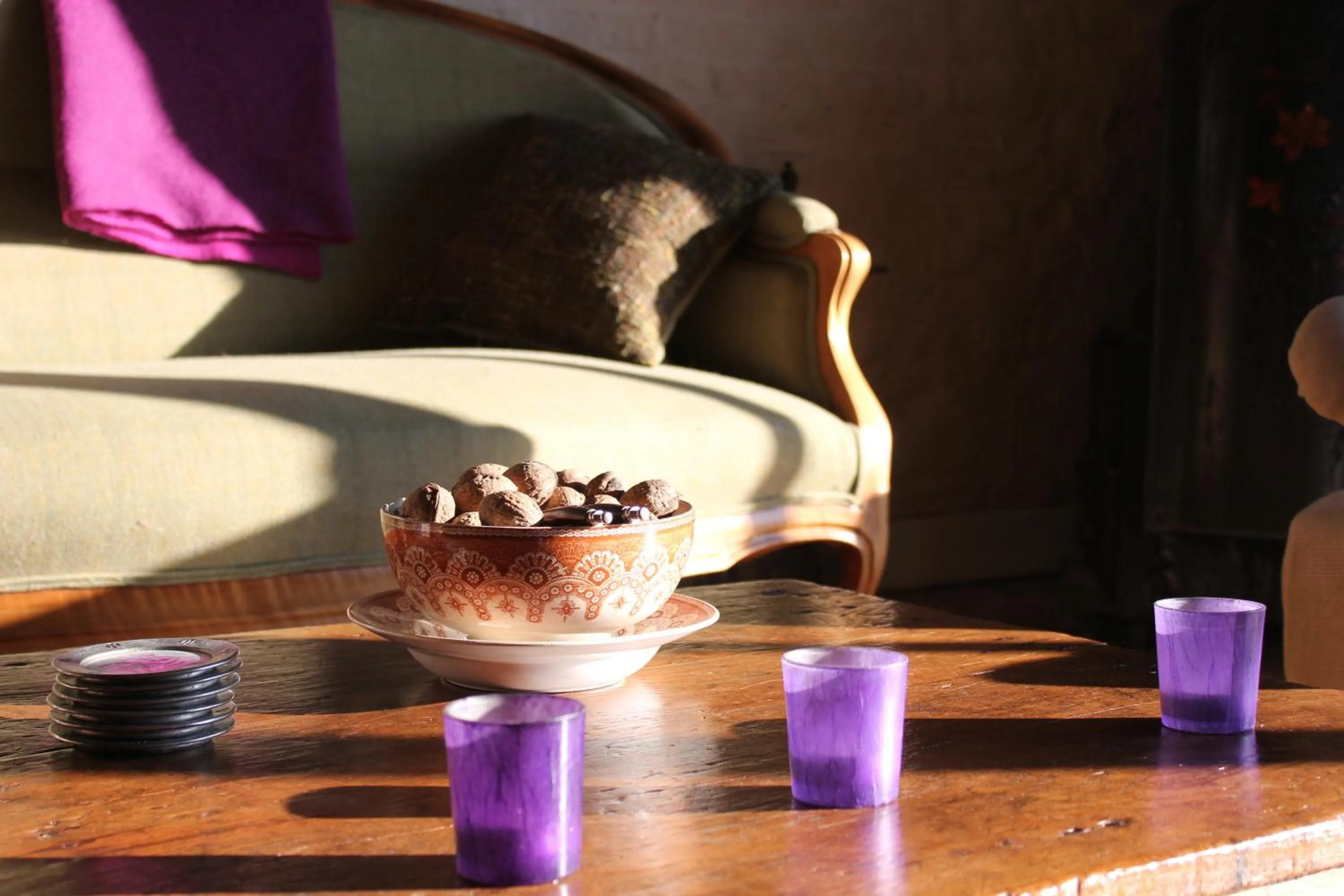 Decorative detail in La Passiflore B&B