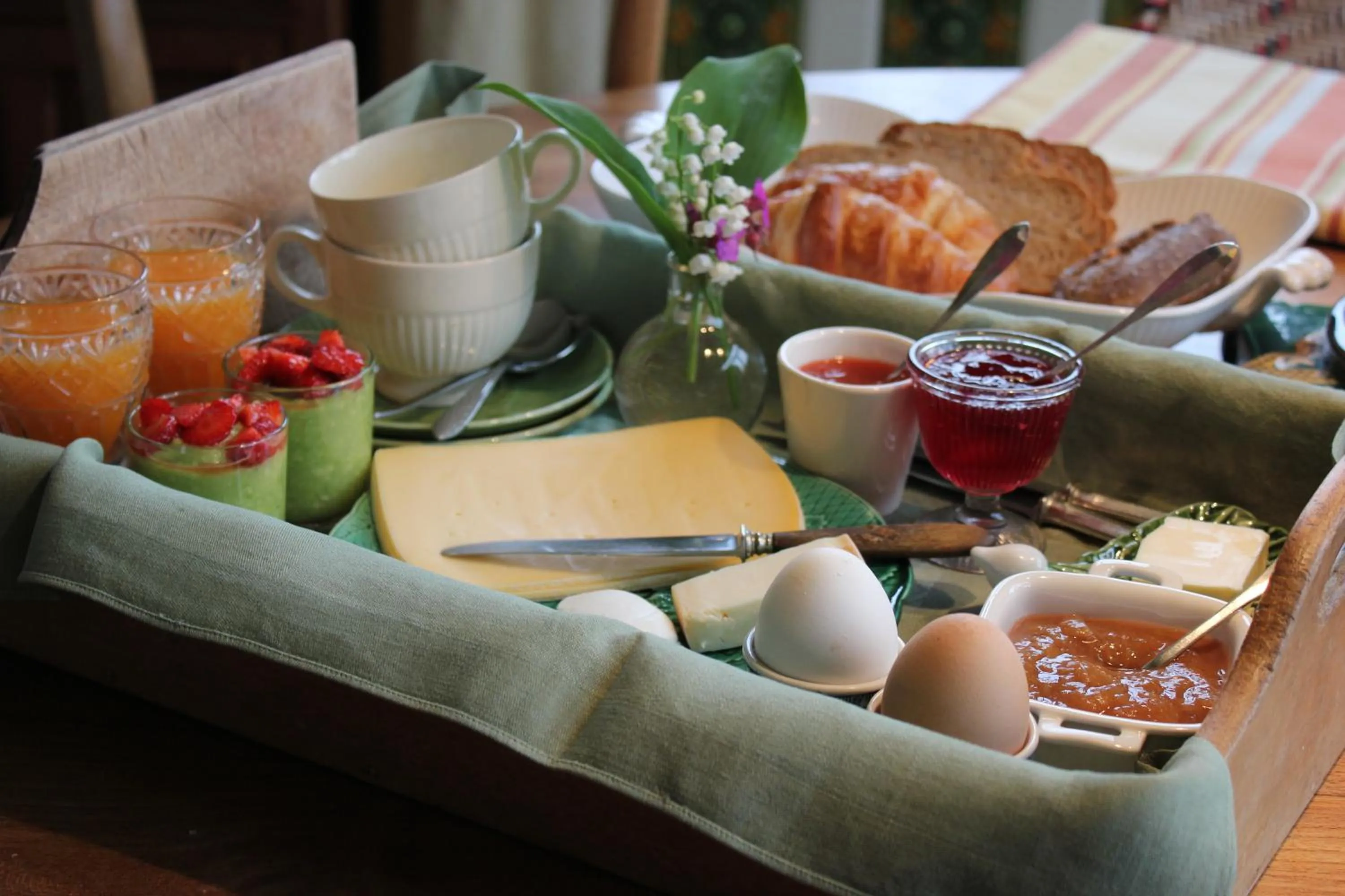 Food close-up in La Passiflore B&B