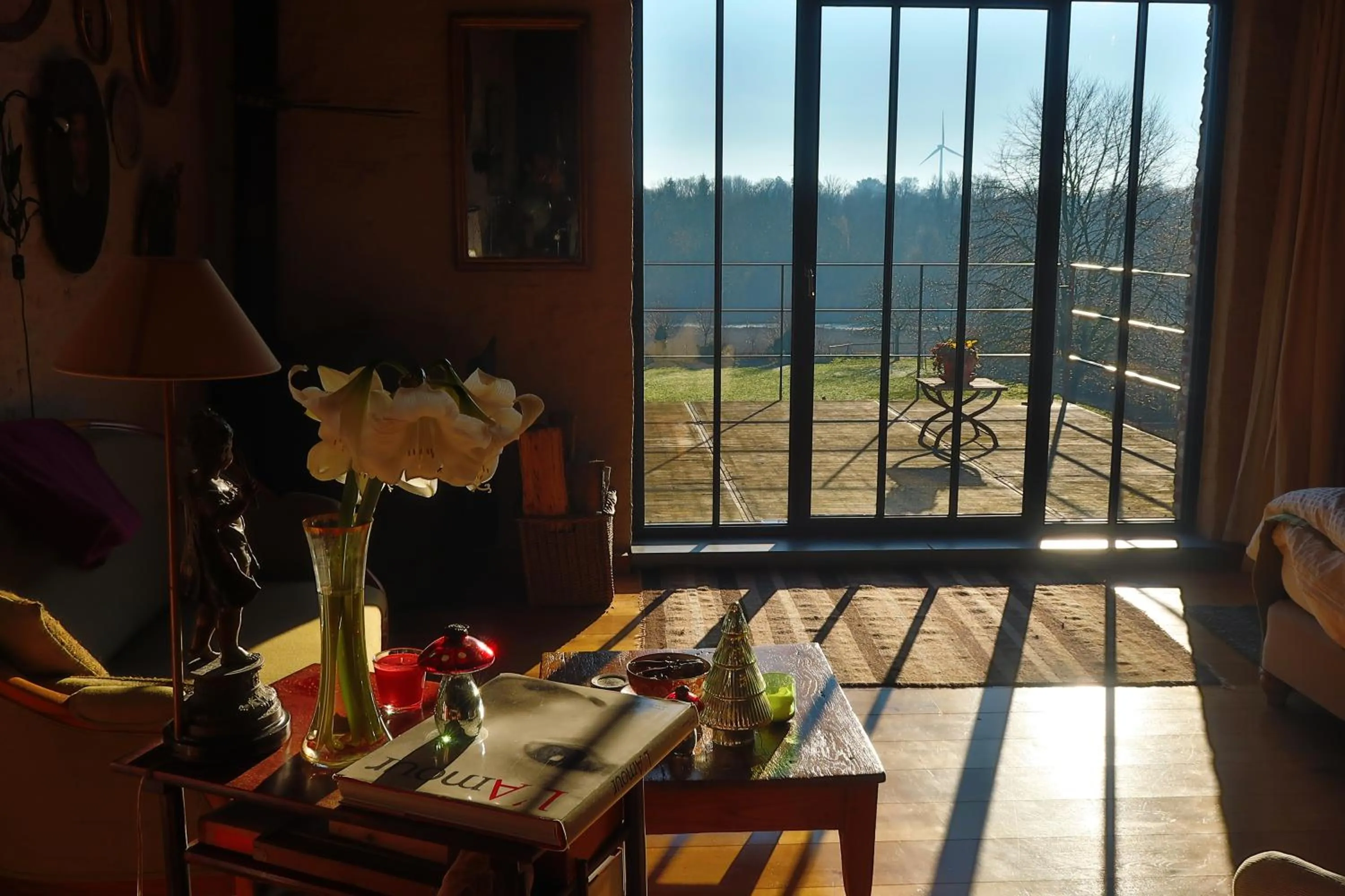 Decorative detail in La Passiflore B&B