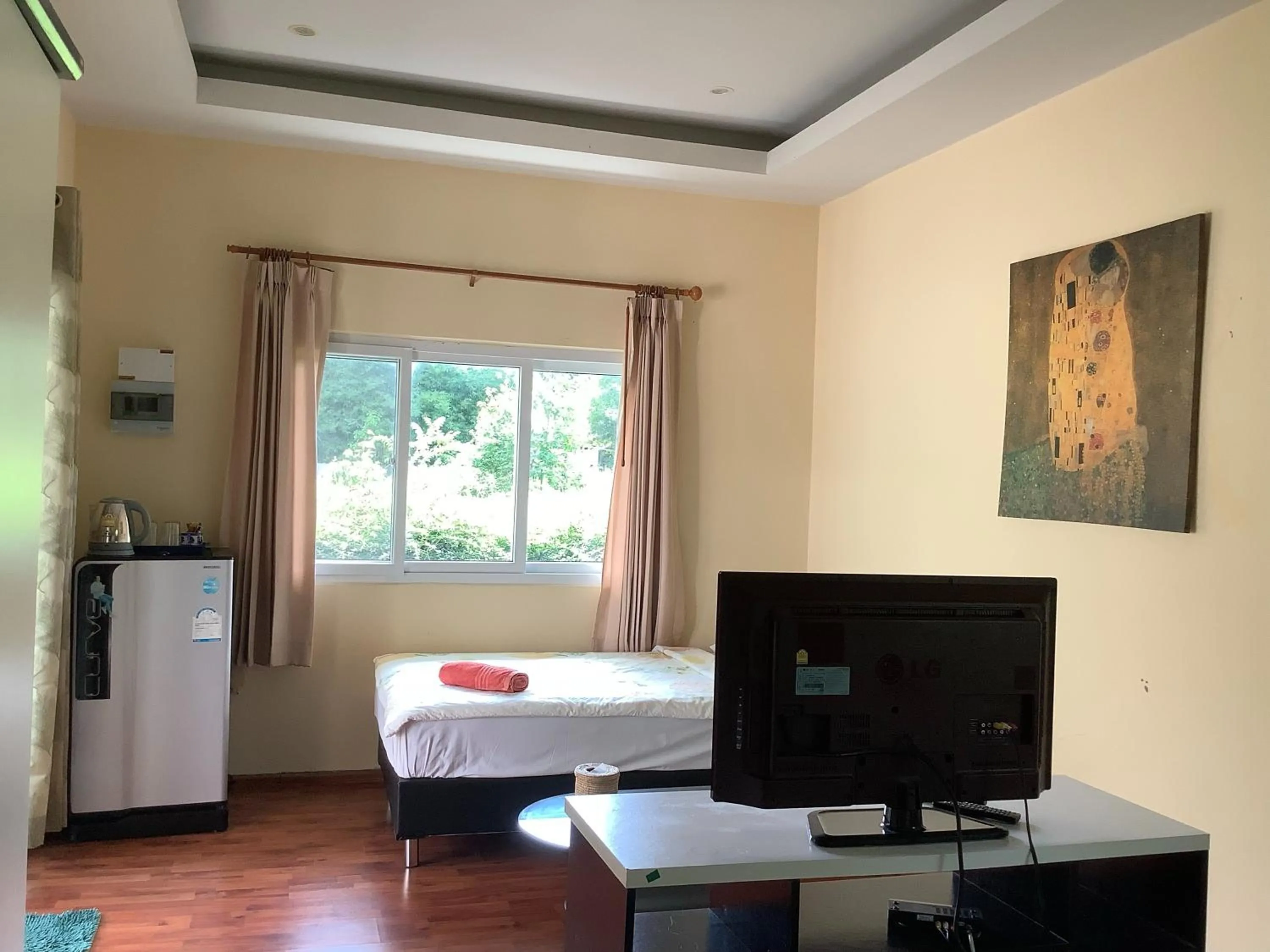 Bed in Khanom Garden Suite