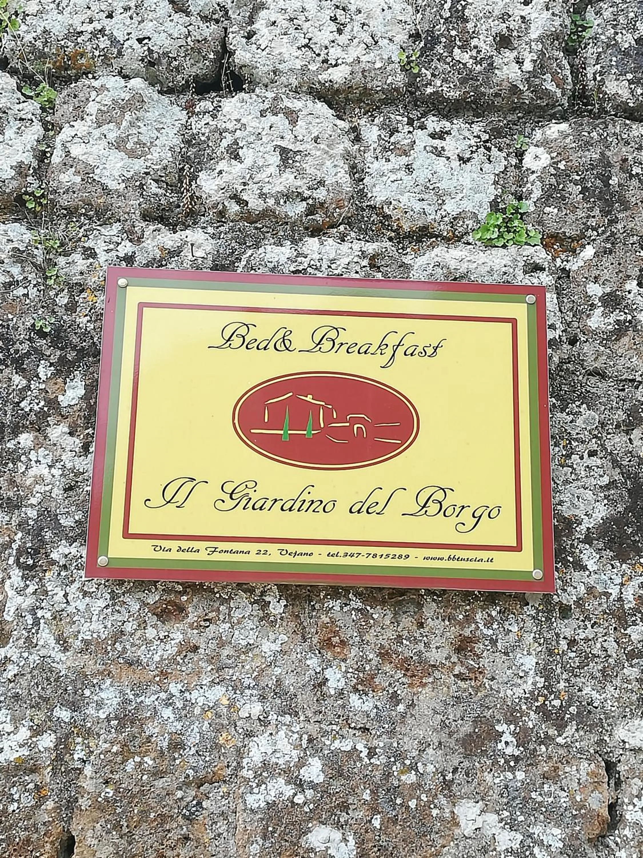 Property logo or sign in B&B IL Giardino del Borgo