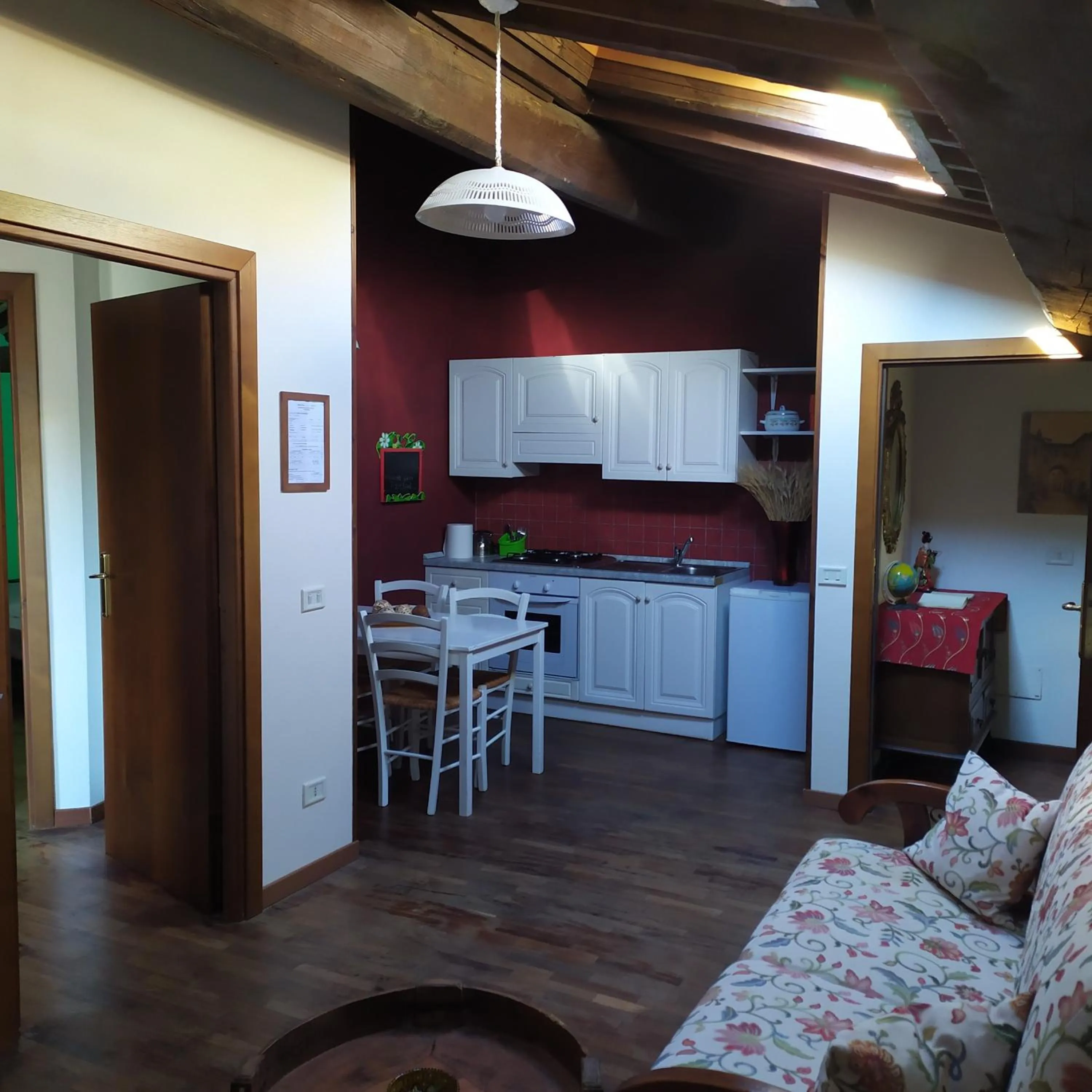 Living room in B&B IL Giardino del Borgo