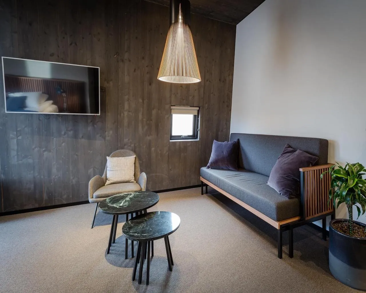 Seating area in Fosshotel Glacier Lagoon