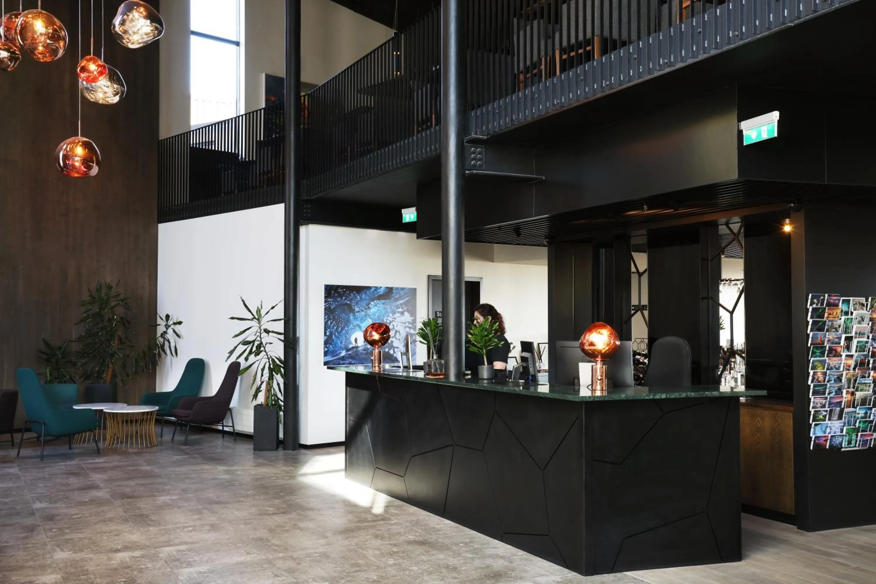 Lobby or reception in Fosshotel Glacier Lagoon