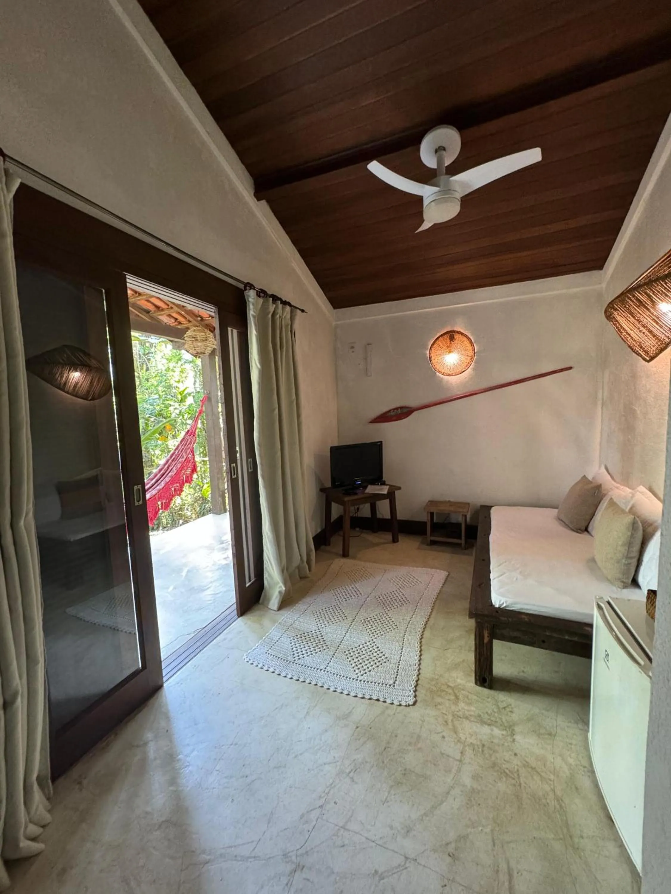 Bedroom, Bed in Pousada Bromélias