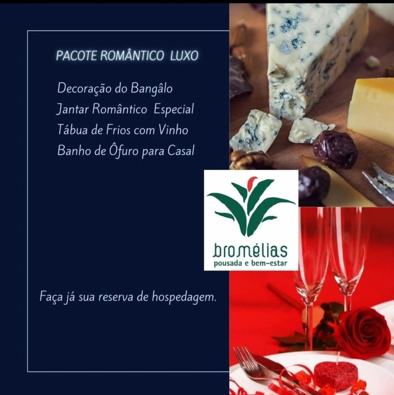 Restaurant/places to eat in Pousada Bromélias