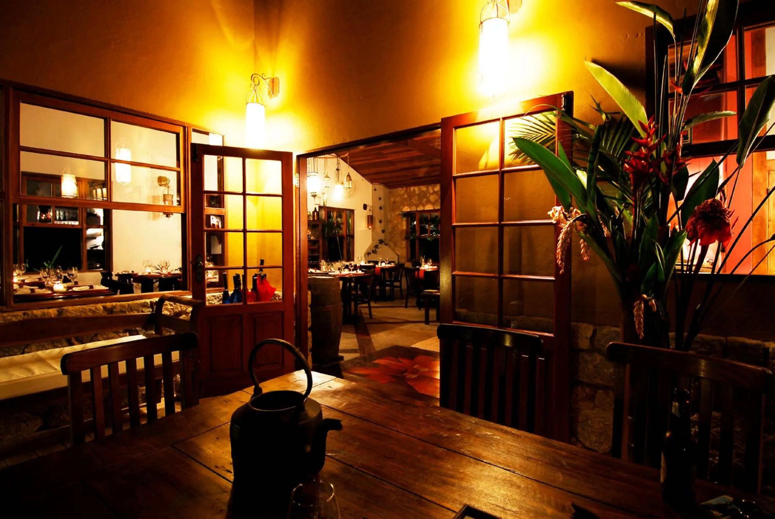 Restaurant/places to eat in Pousada Bromélias