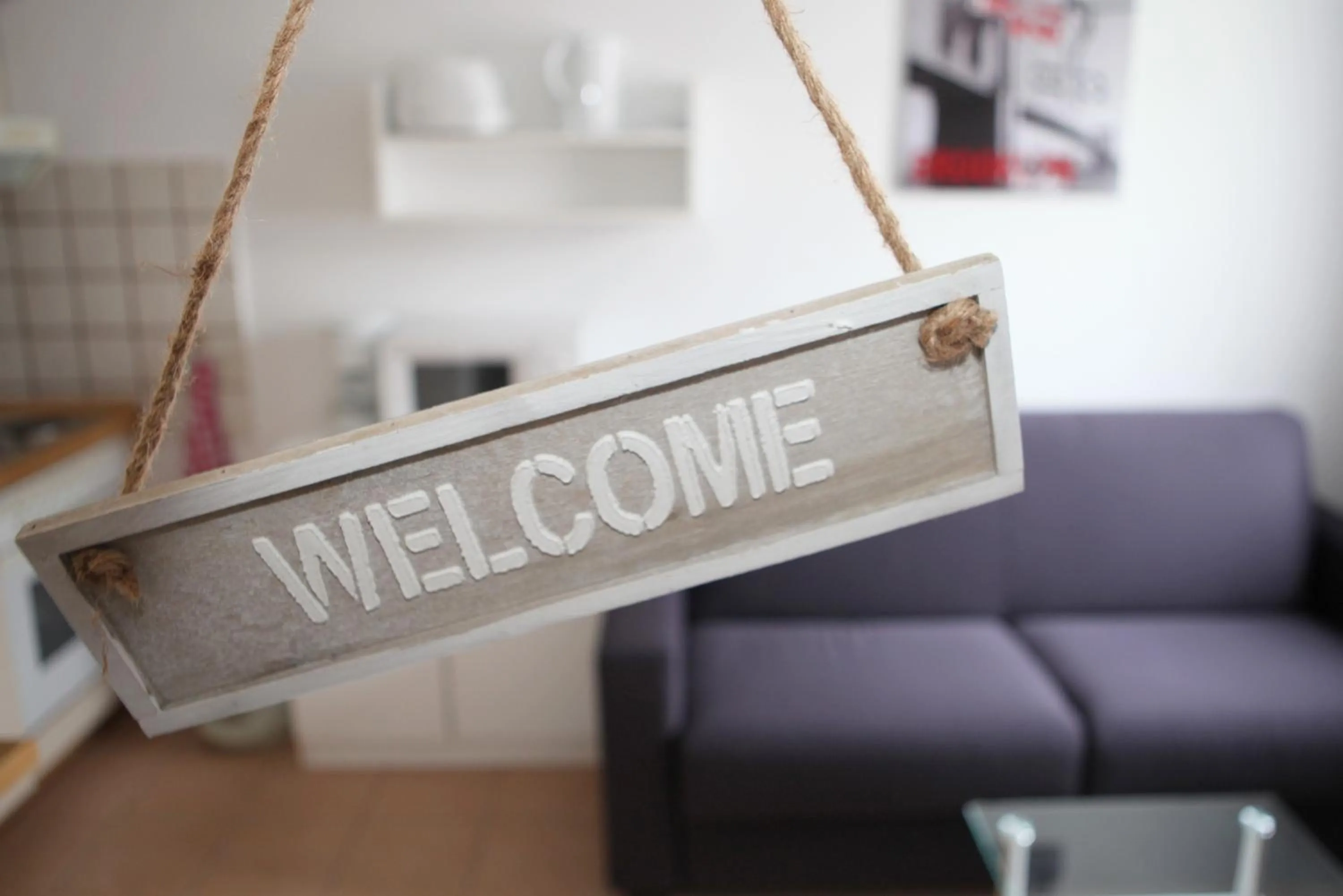 Decorative detail in Bermuda Apartment