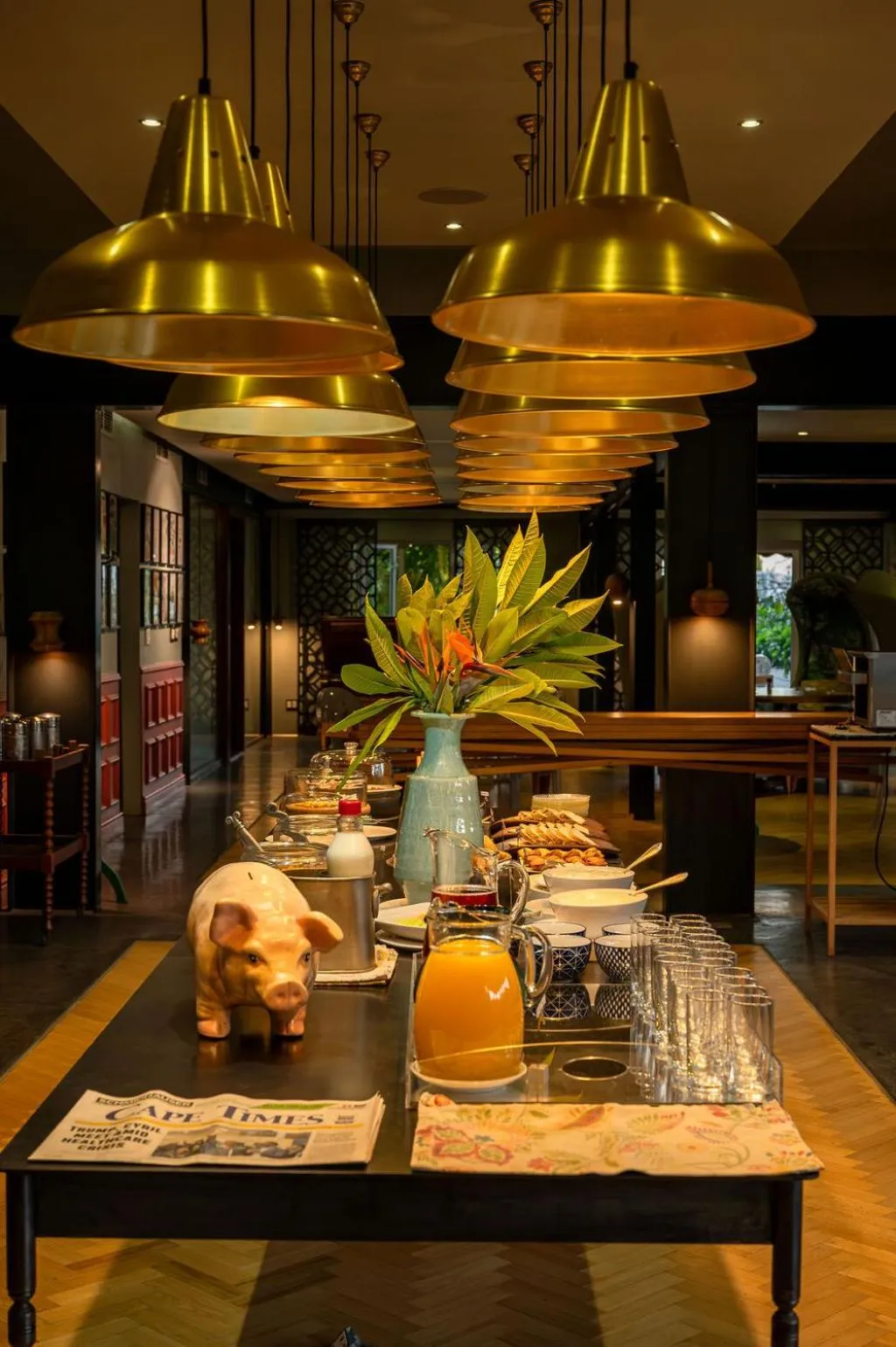 Restaurant/places to eat in Majeka House Boutique Hotel by The Living Journey Collection