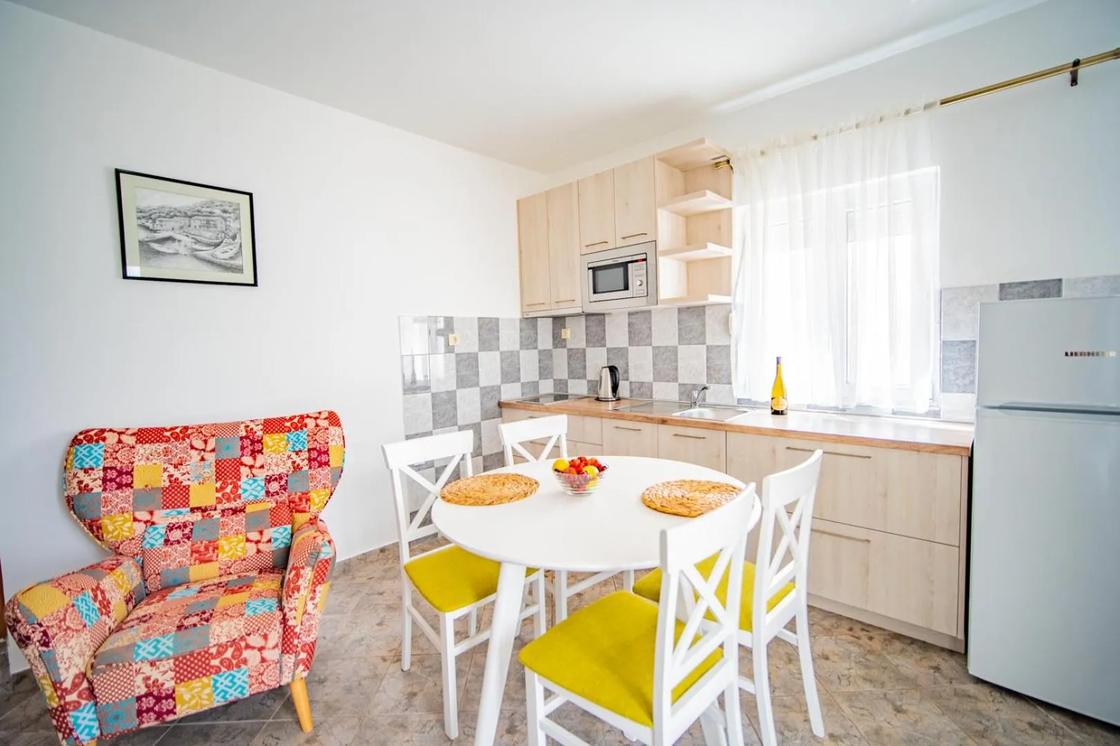 Kitchen or kitchenette in Apartments Novo Mulo