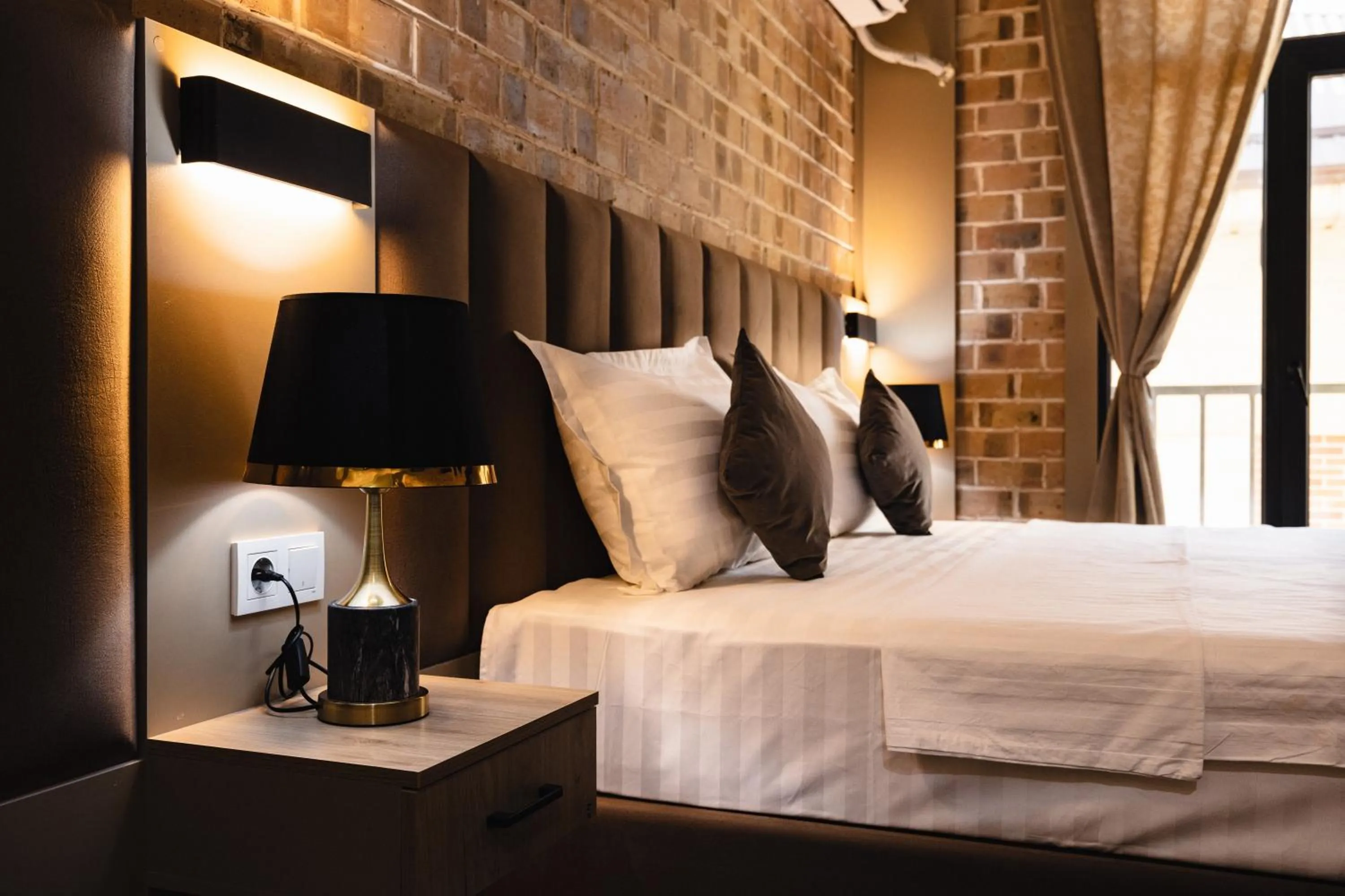 Bed in Art Air hotel