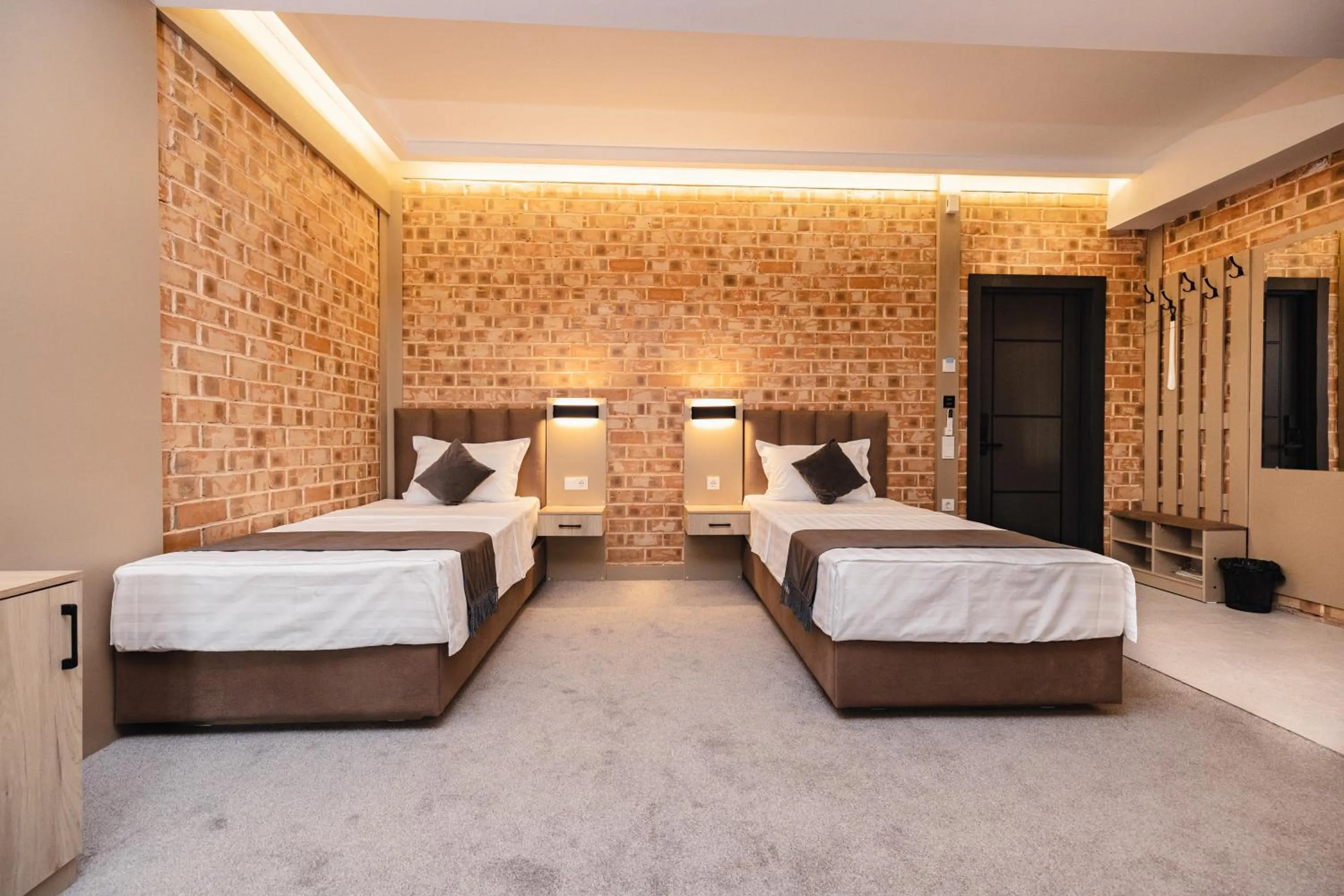 Bed in Art Air hotel