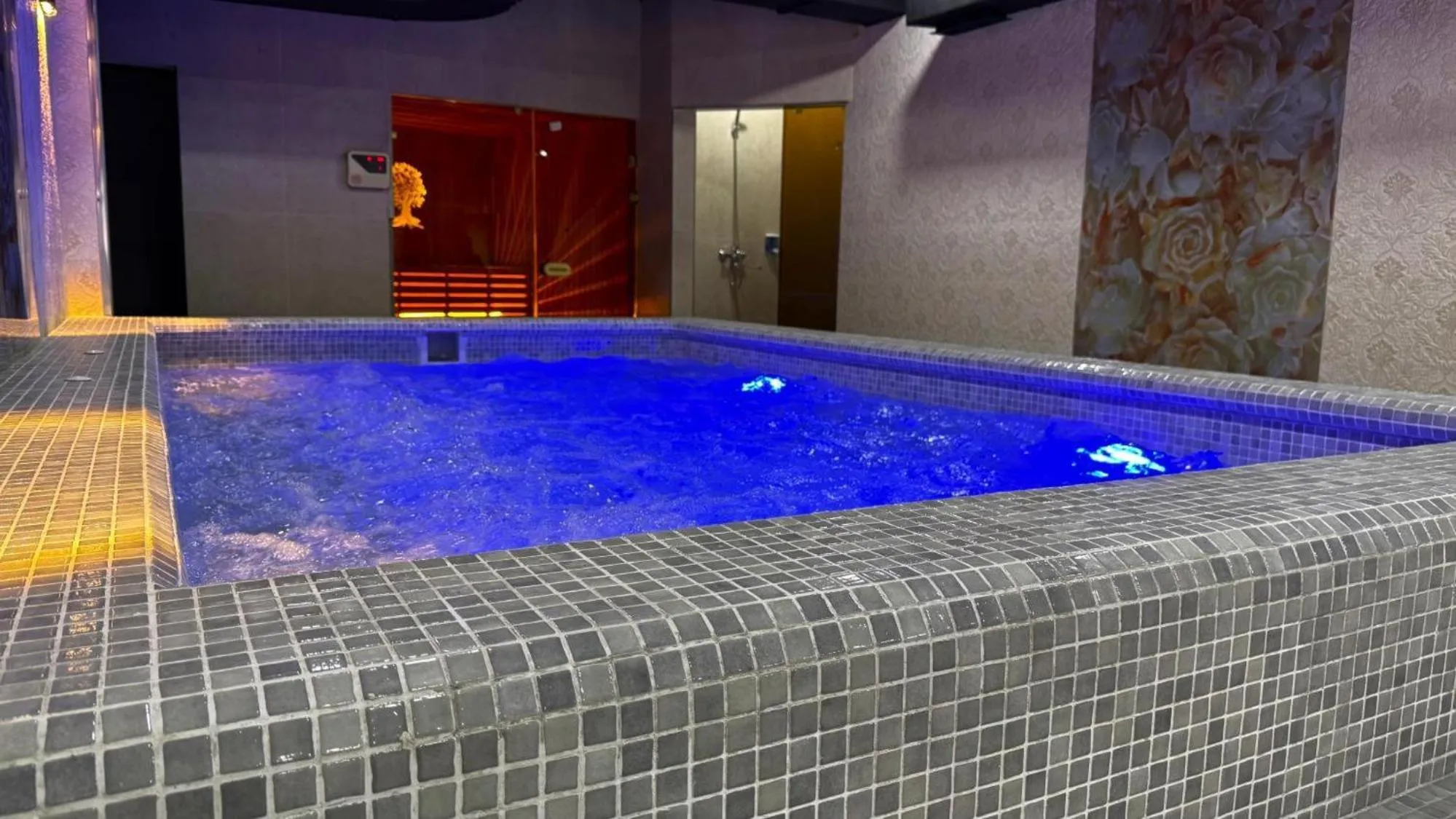 Hot Tub in Art Air hotel