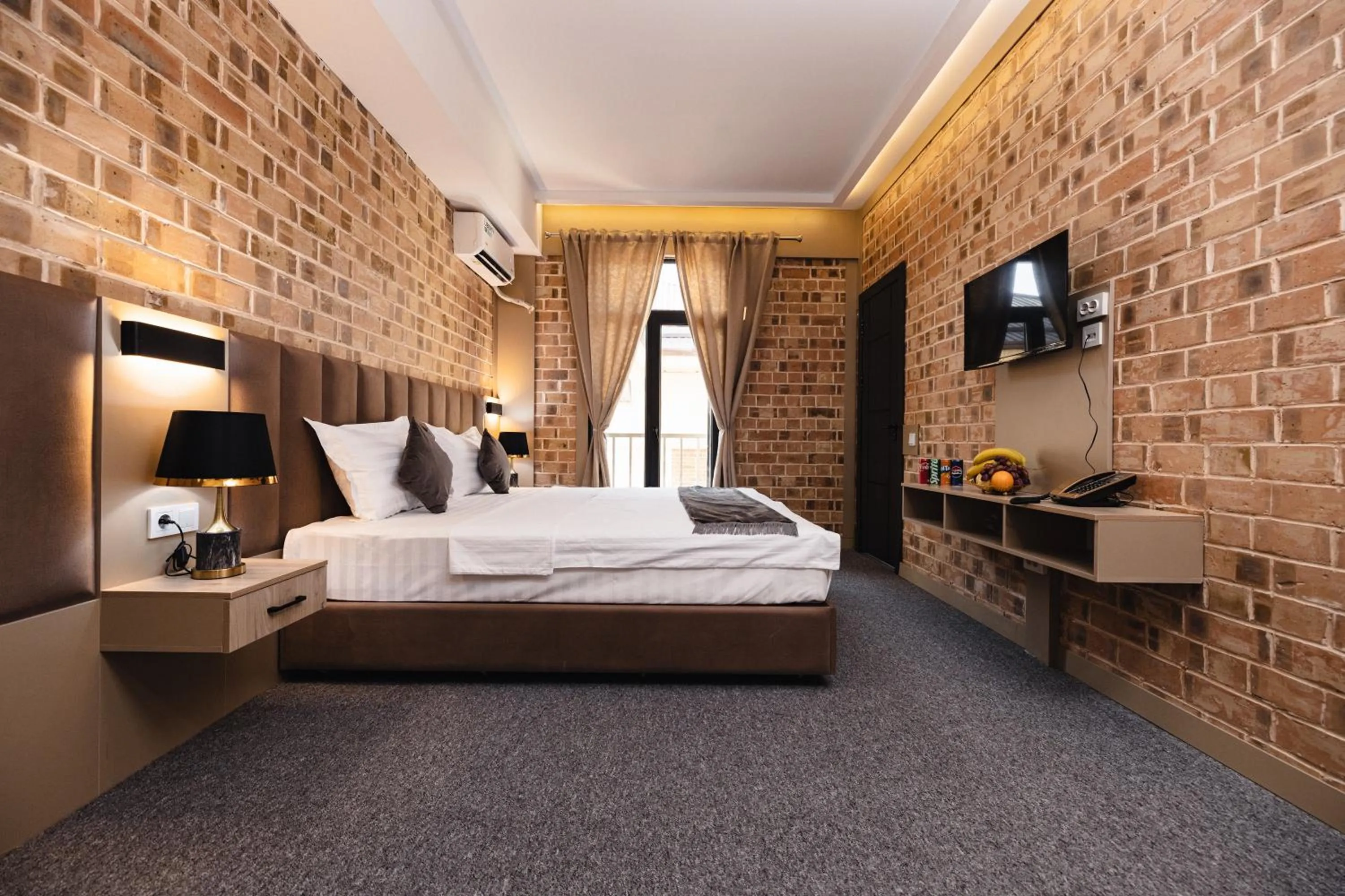 Bed in Art Air hotel