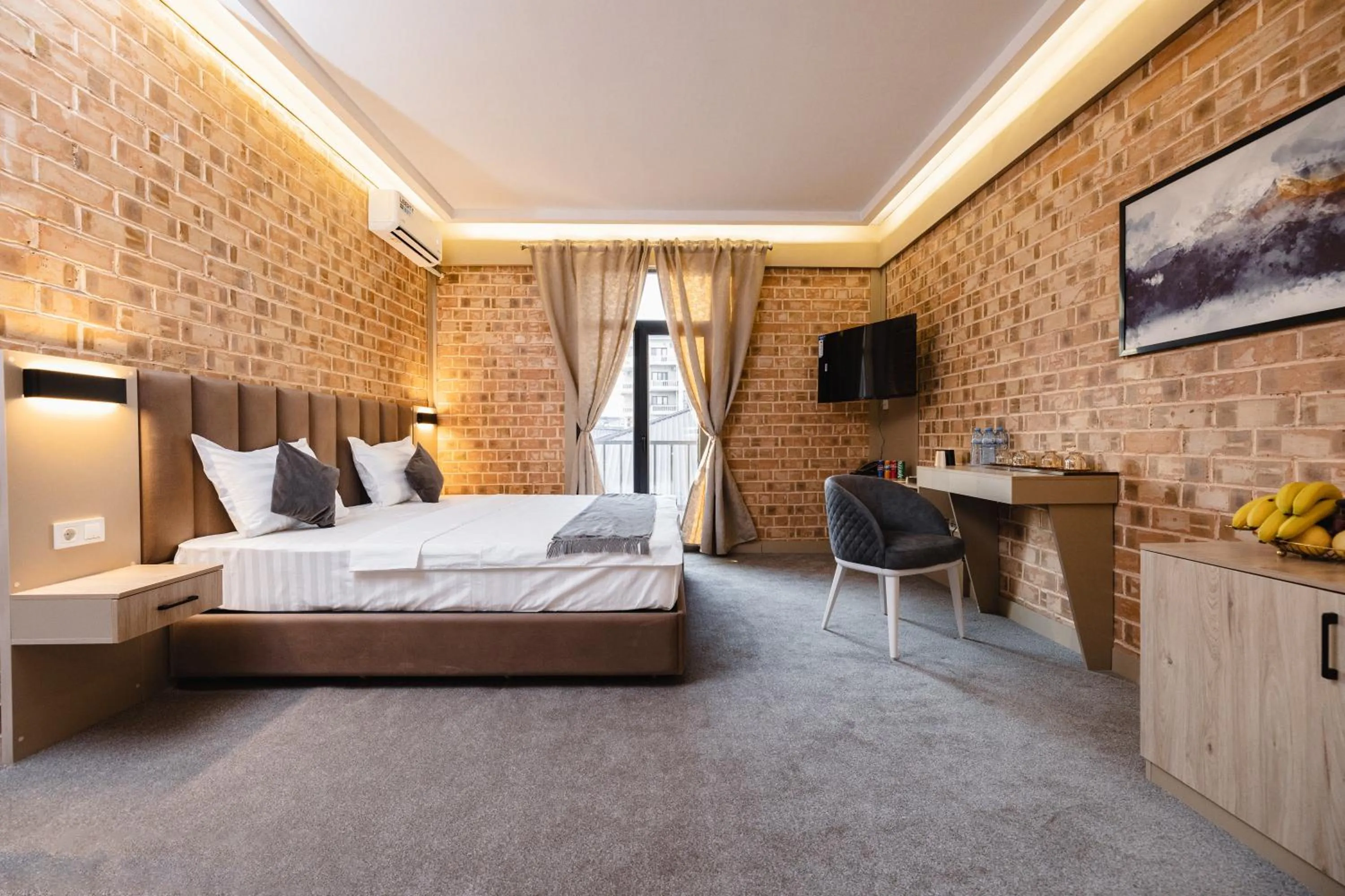 Bed in Art Air hotel