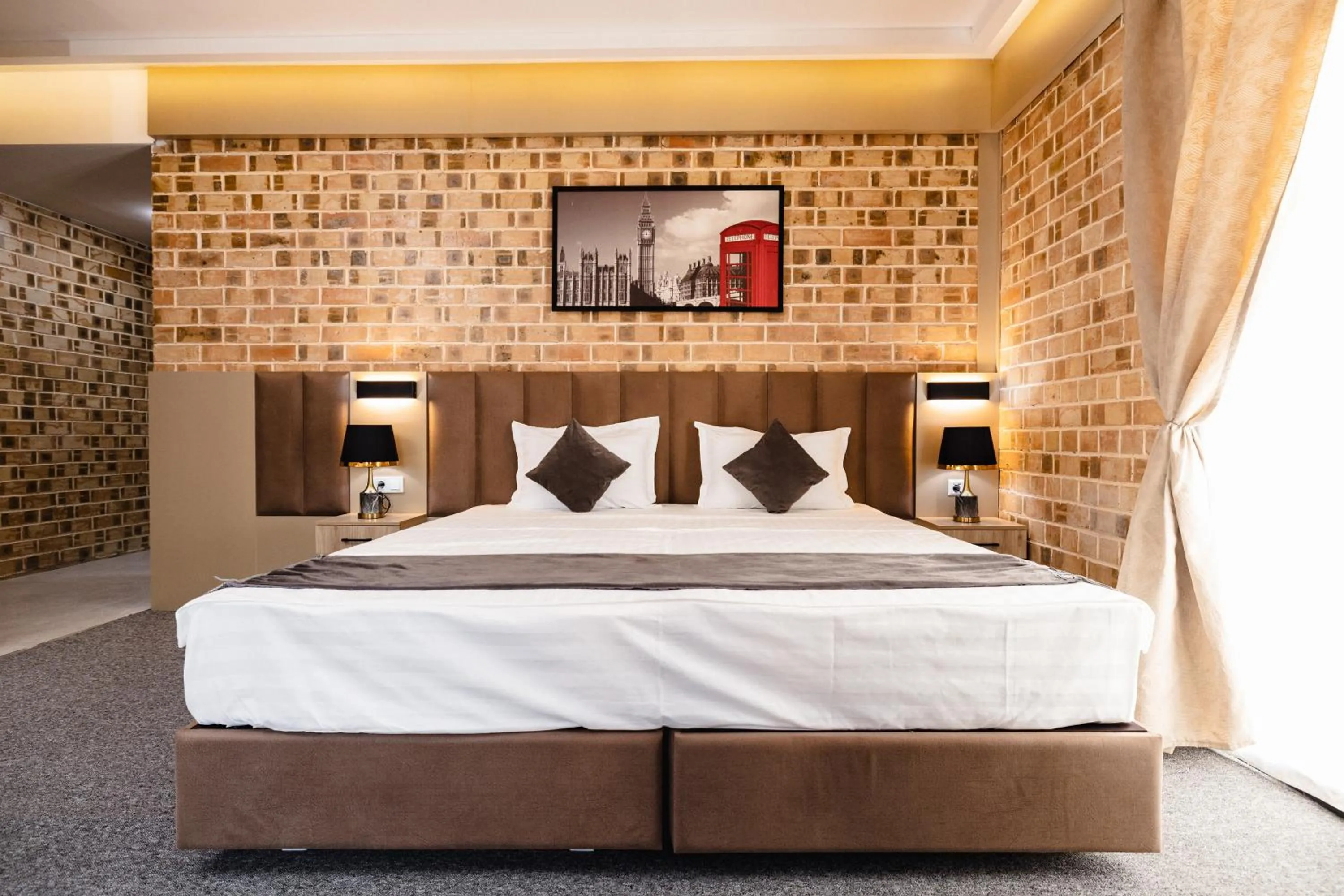 Bed in Art Air hotel