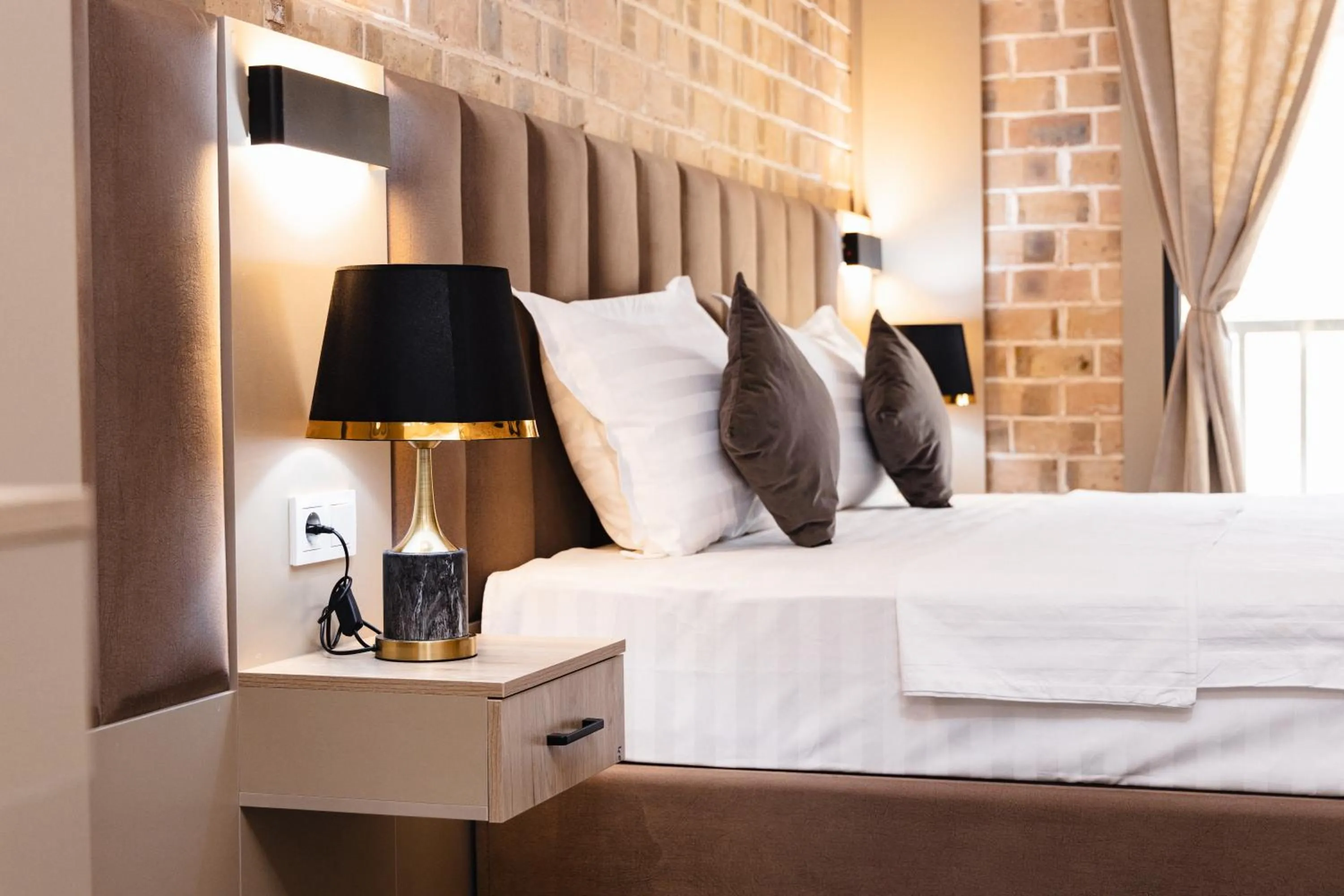 Bed in Art Air hotel