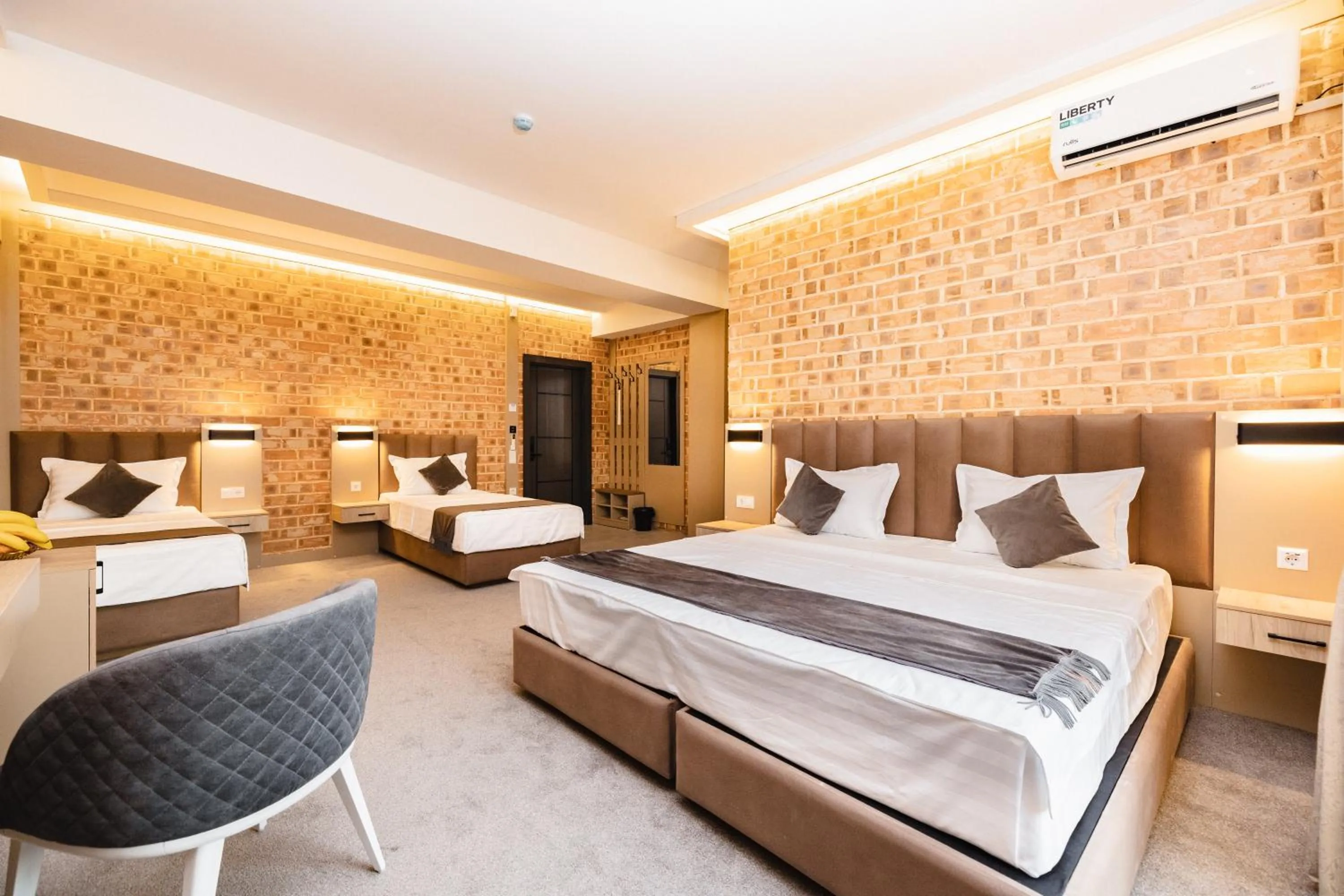 Bed in Art Air hotel