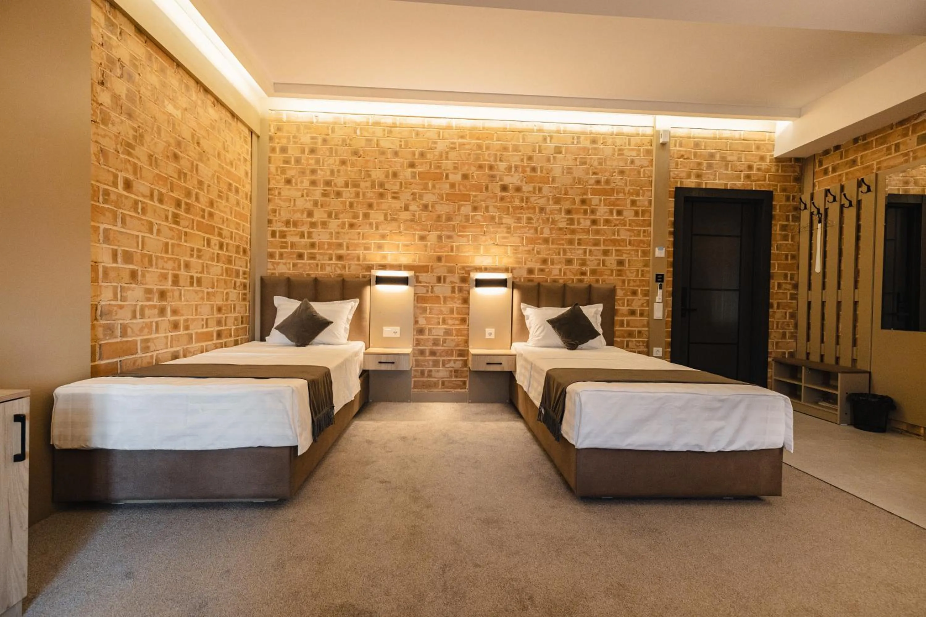 Bed in Art Air hotel