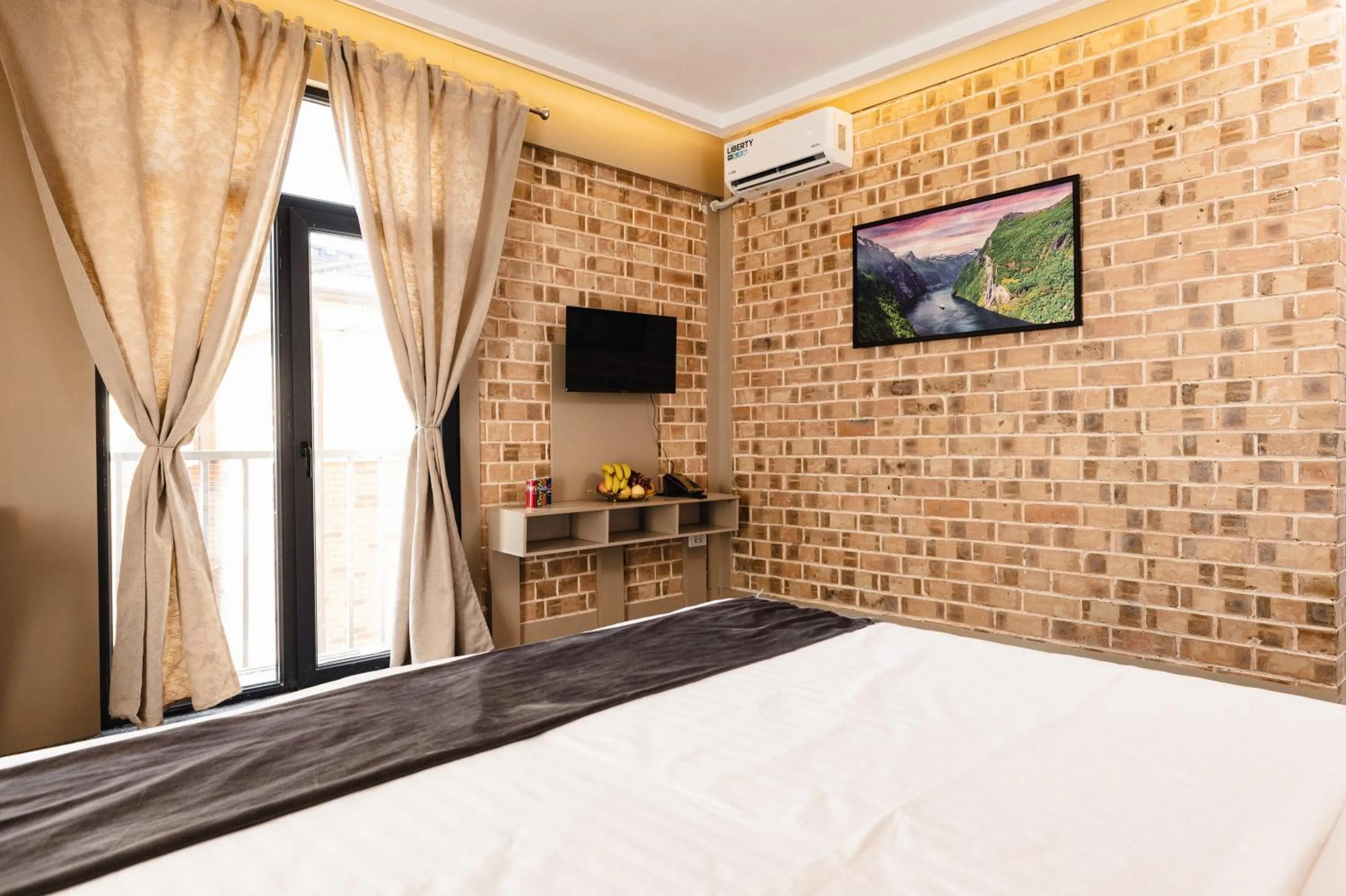 Bed in Art Air hotel