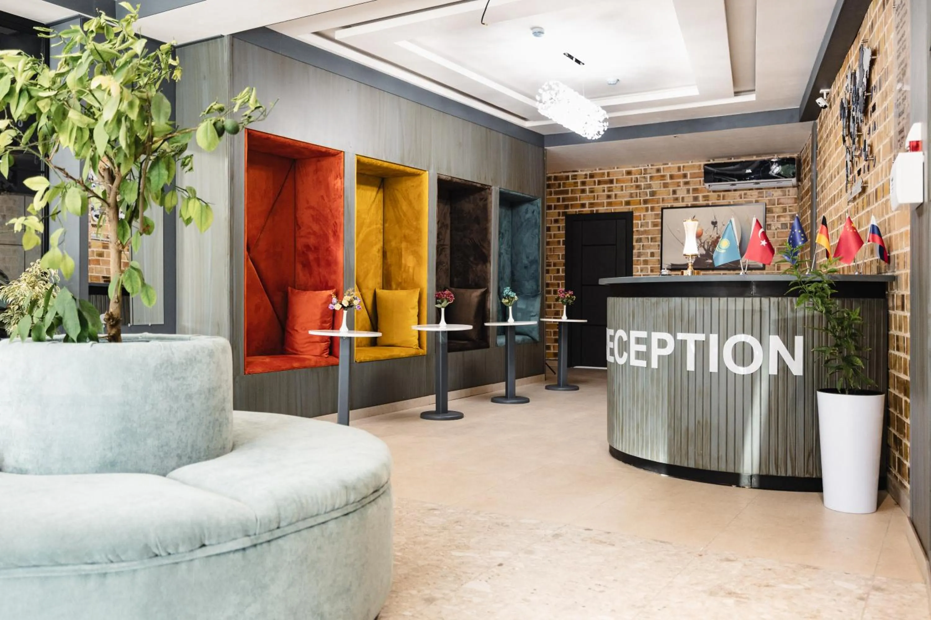 Lobby or reception in Art Air hotel