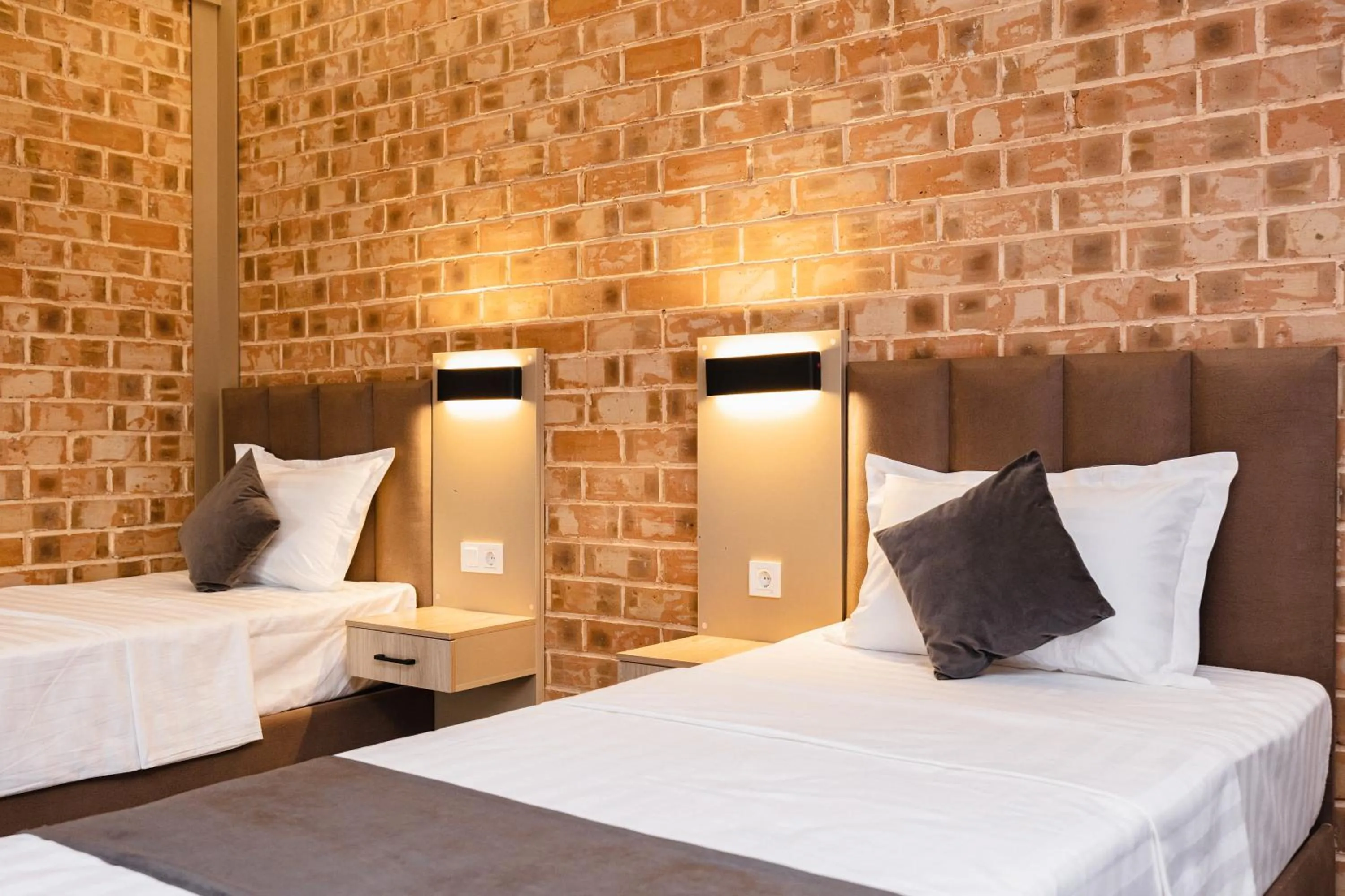 Bed in Art Air hotel