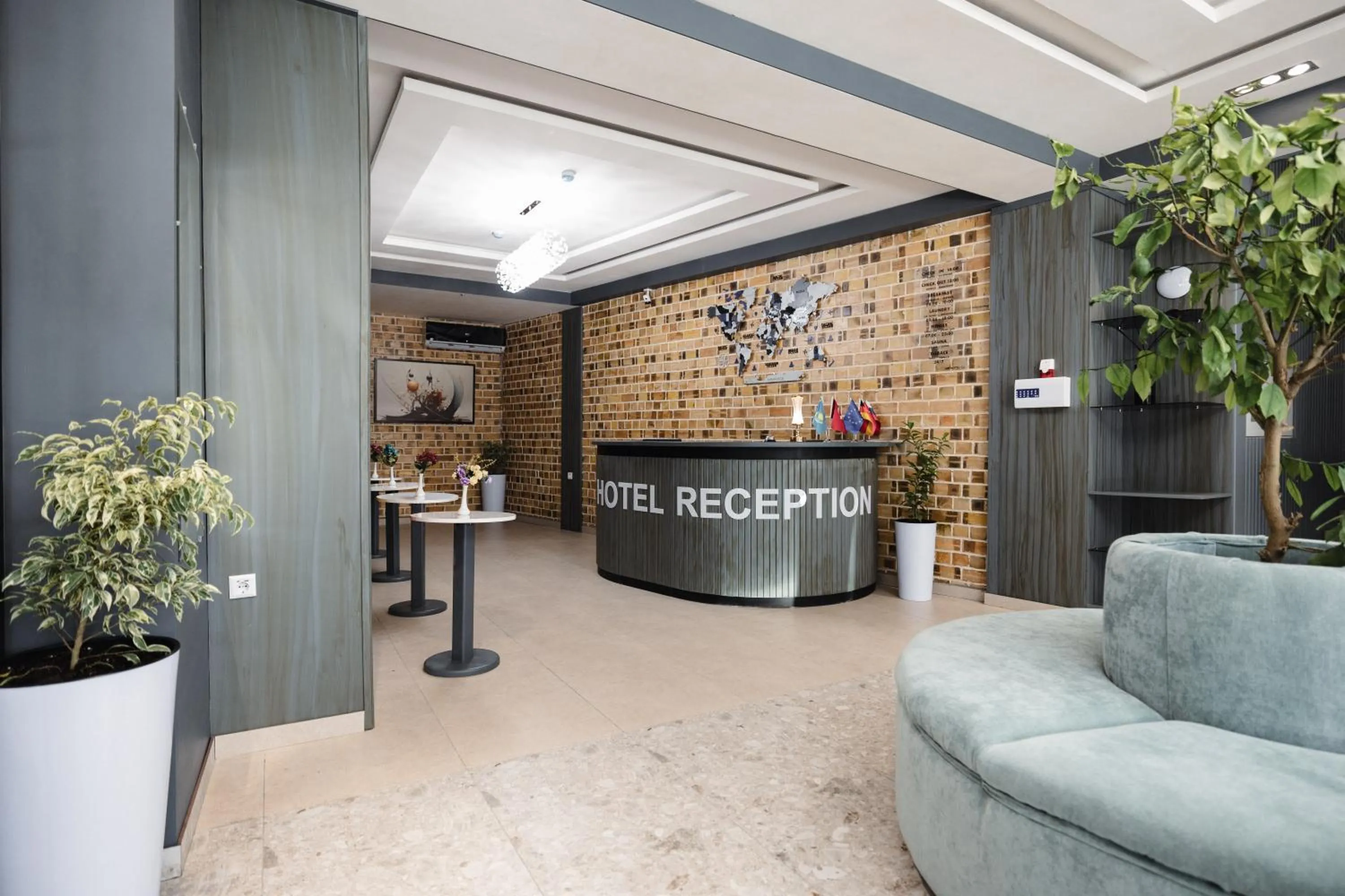 Lobby or reception in Art Air hotel