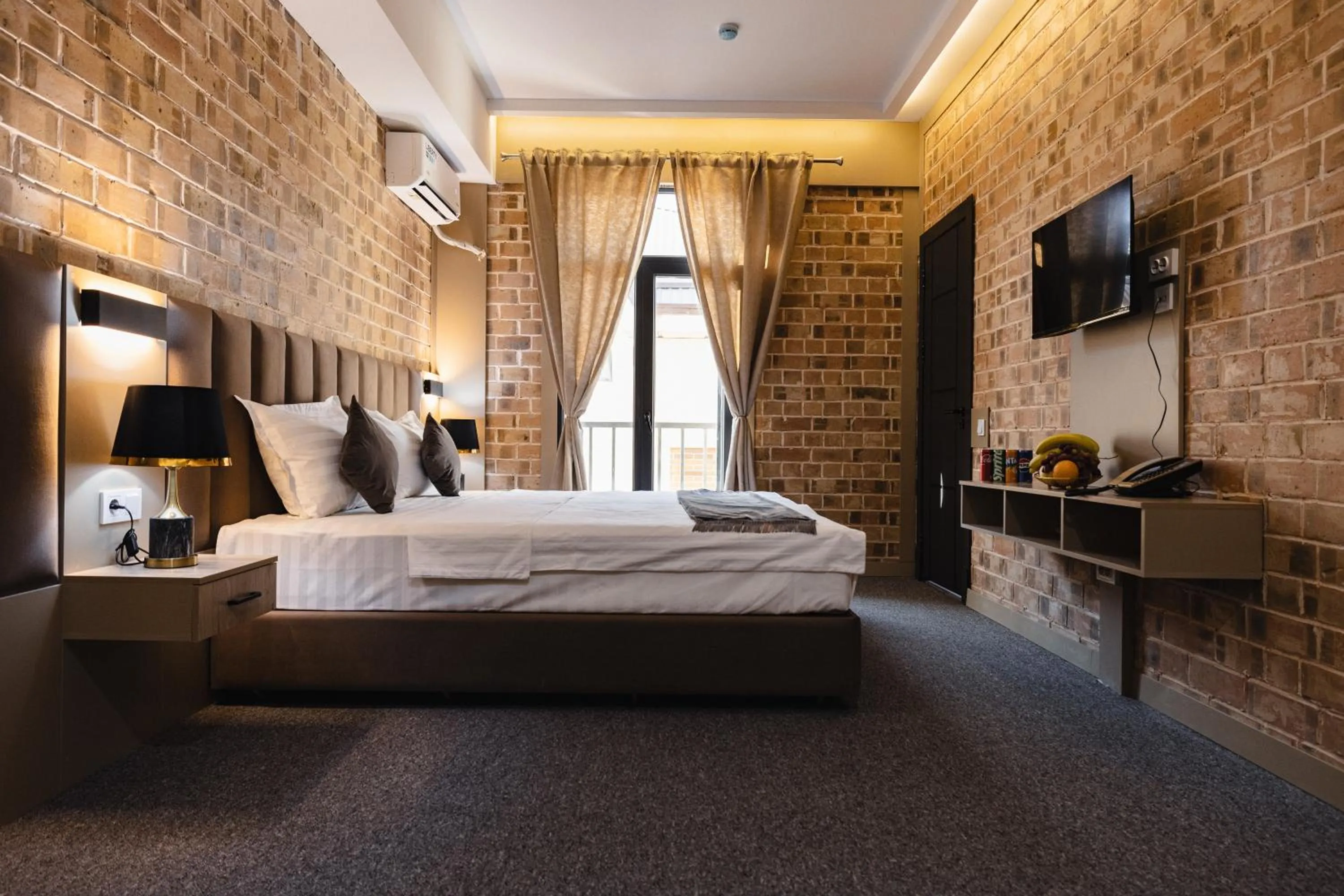 Bed in Art Air hotel